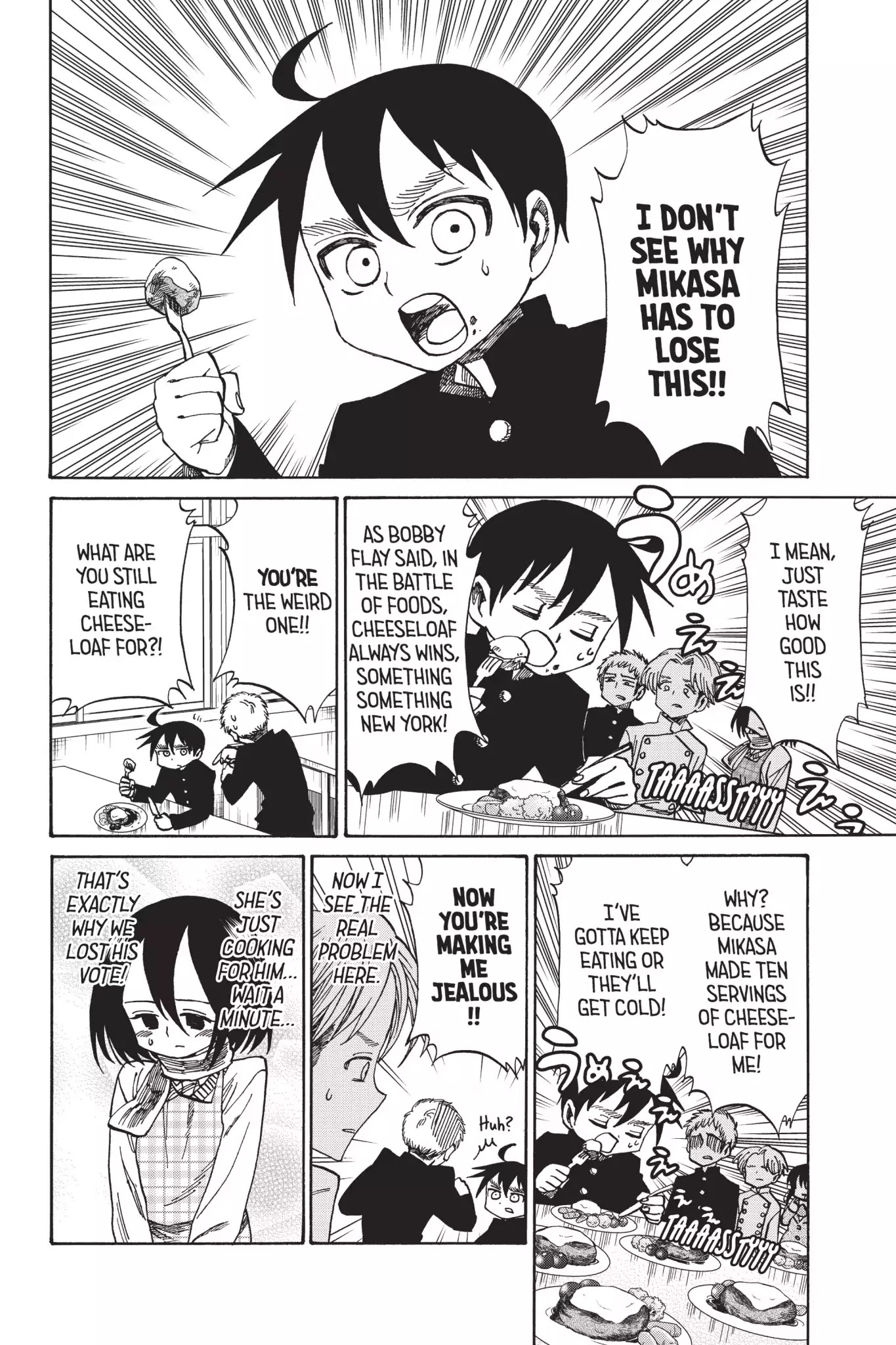Attack on Titan: Junior High Chapter 43 page 22 - Chapter 43: Vol.3 43rd Period: Iron Chef (14 Yrs Old)
