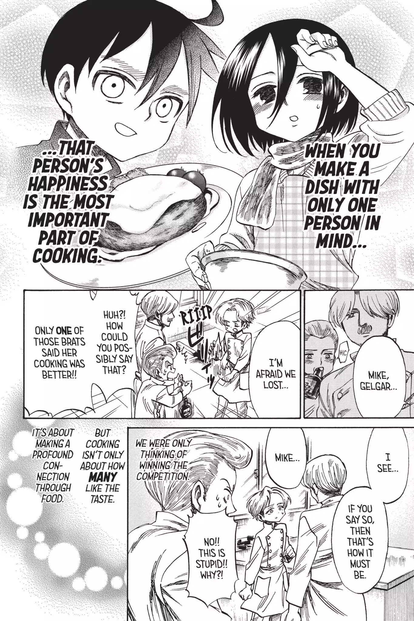 Attack on Titan: Junior High Chapter 43 page 24 - Chapter 43: Vol.3 43rd Period: Iron Chef (14 Yrs Old)