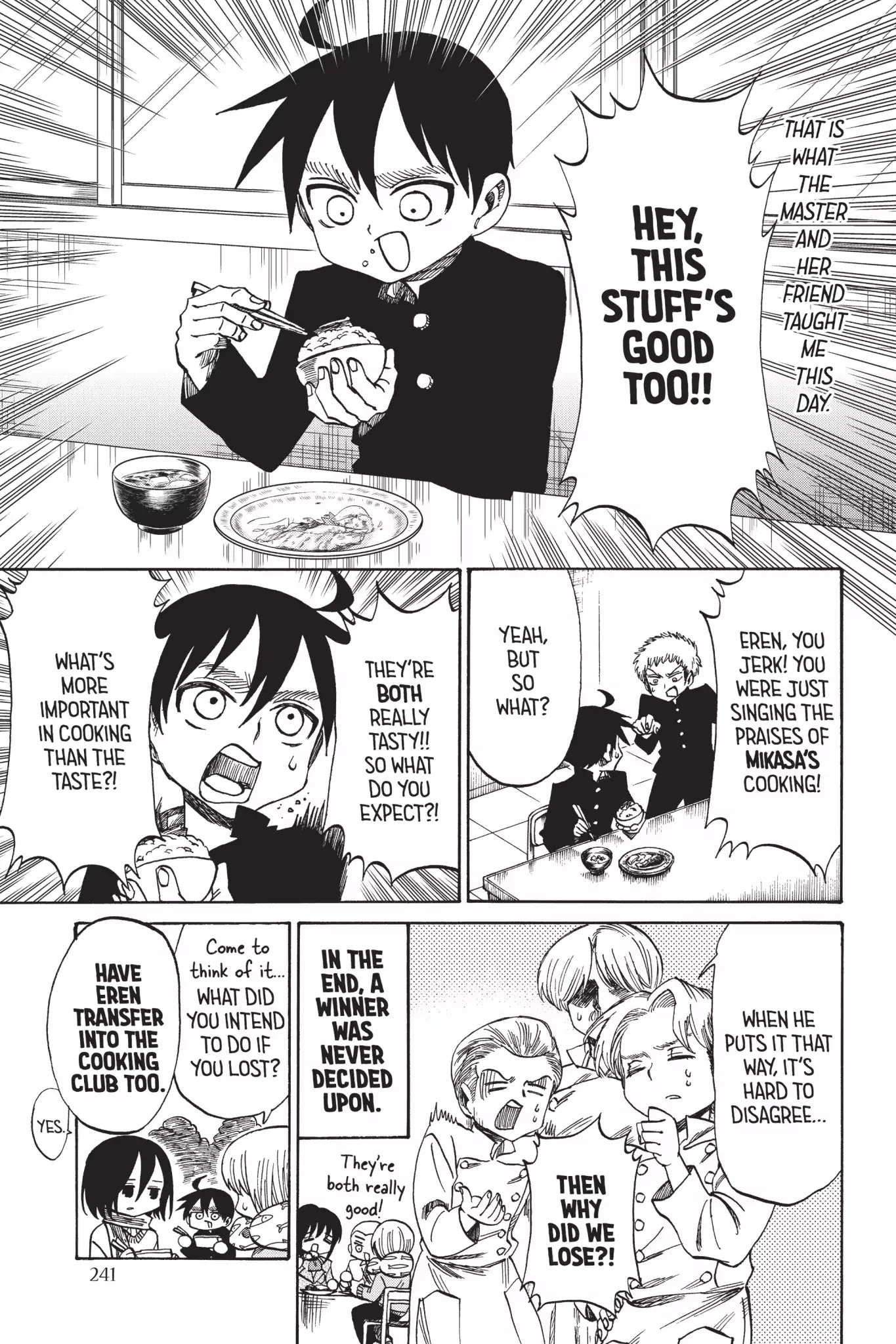 Attack on Titan: Junior High Chapter 43 page 25 - Chapter 43: Vol.3 43rd Period: Iron Chef (14 Yrs Old)
