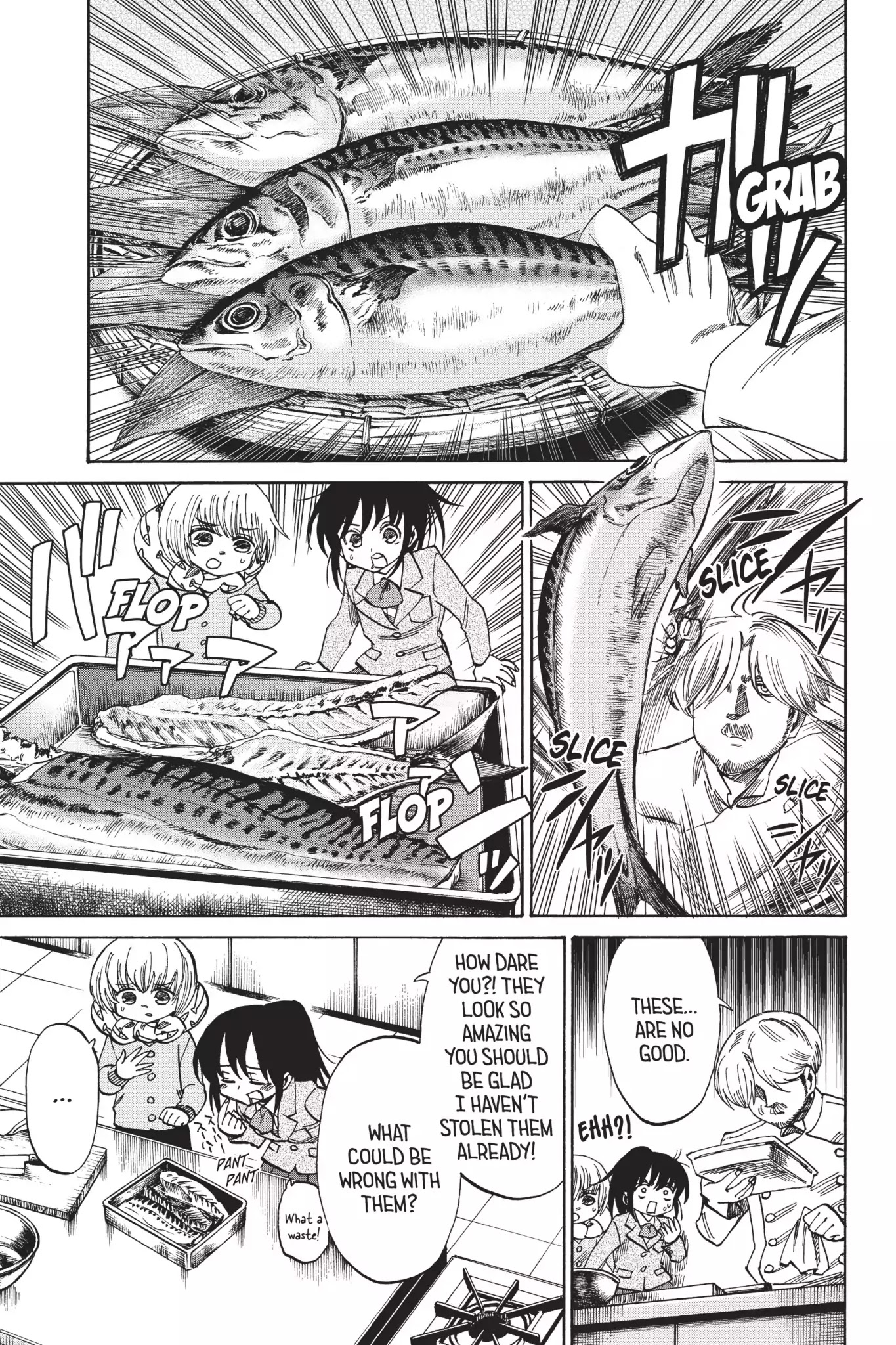 Attack on Titan: Junior High Chapter 43 page 7 - Chapter 43: Vol.3 43rd Period: Iron Chef (14 Yrs Old)
