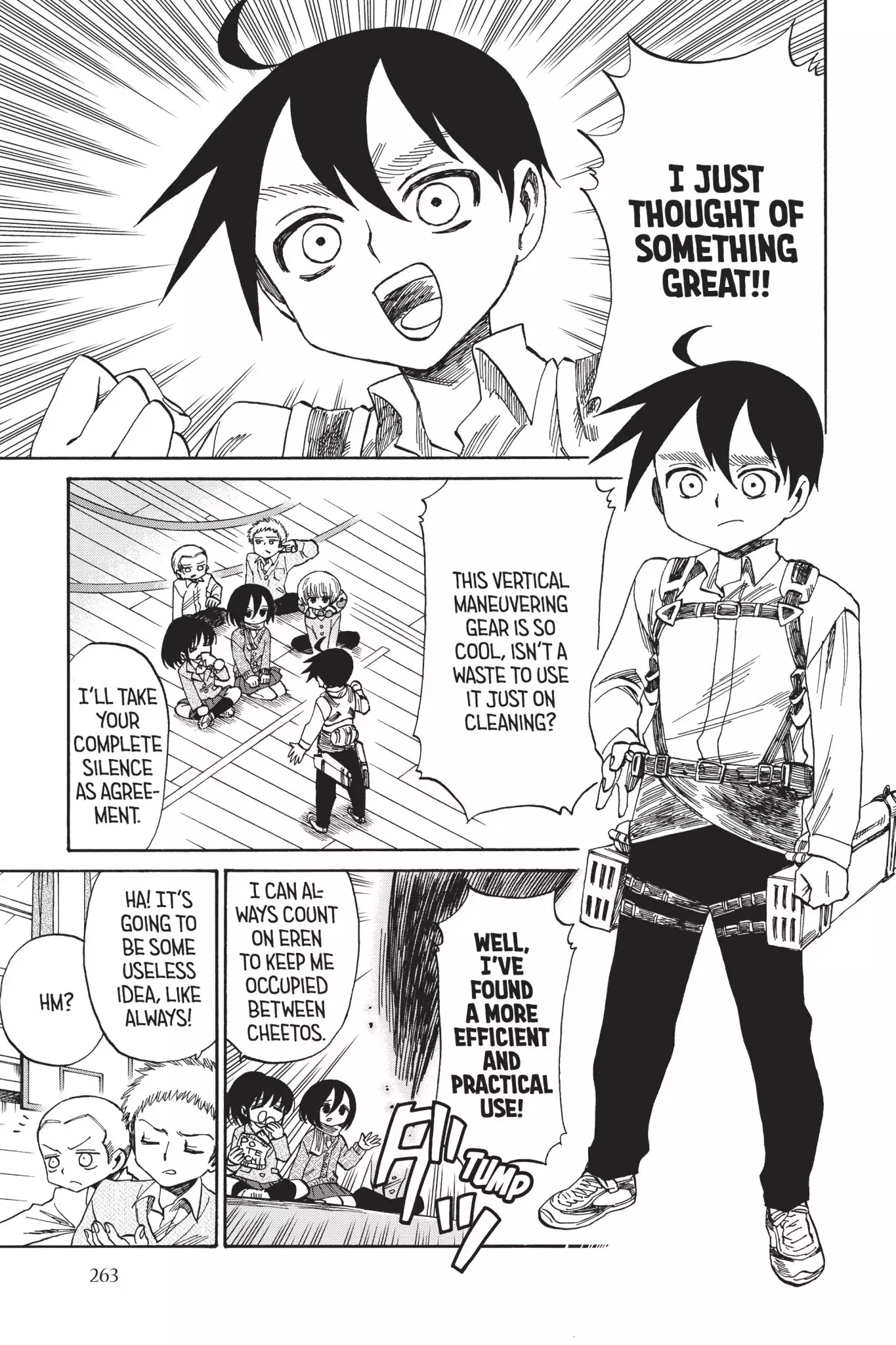 Attack on Titan: Junior High Chapter 44 page 1 - Chapter 44: Vol.3 44th Period: I'll Expunge The Dirt