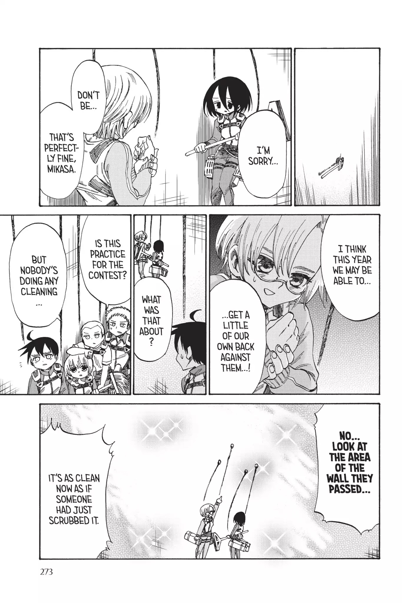 Attack on Titan: Junior High Chapter 44 page 11 - Chapter 44: Vol.3 44th Period: I'll Expunge The Dirt