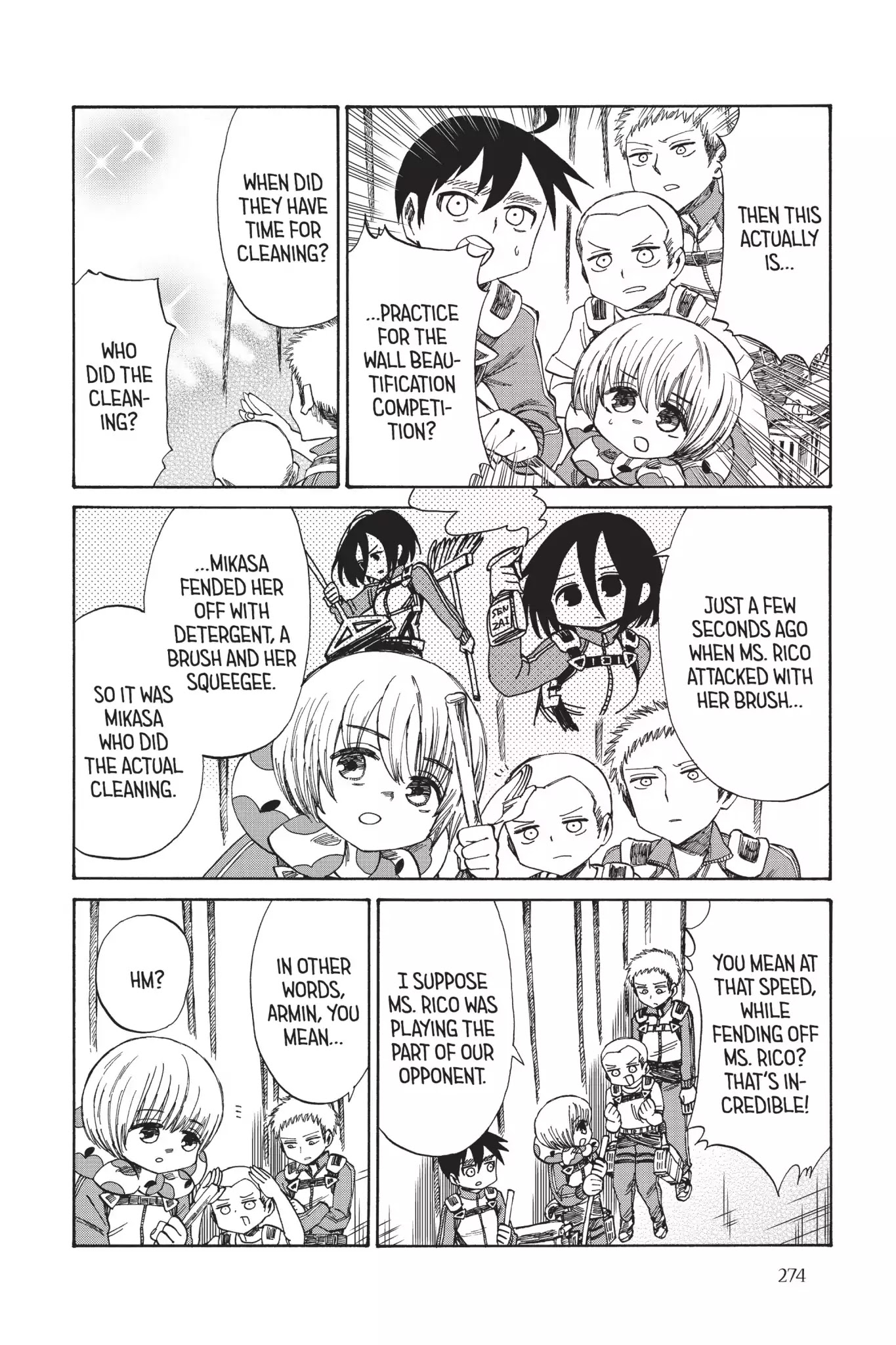 Attack on Titan: Junior High Chapter 44 page 12 - Chapter 44: Vol.3 44th Period: I'll Expunge The Dirt