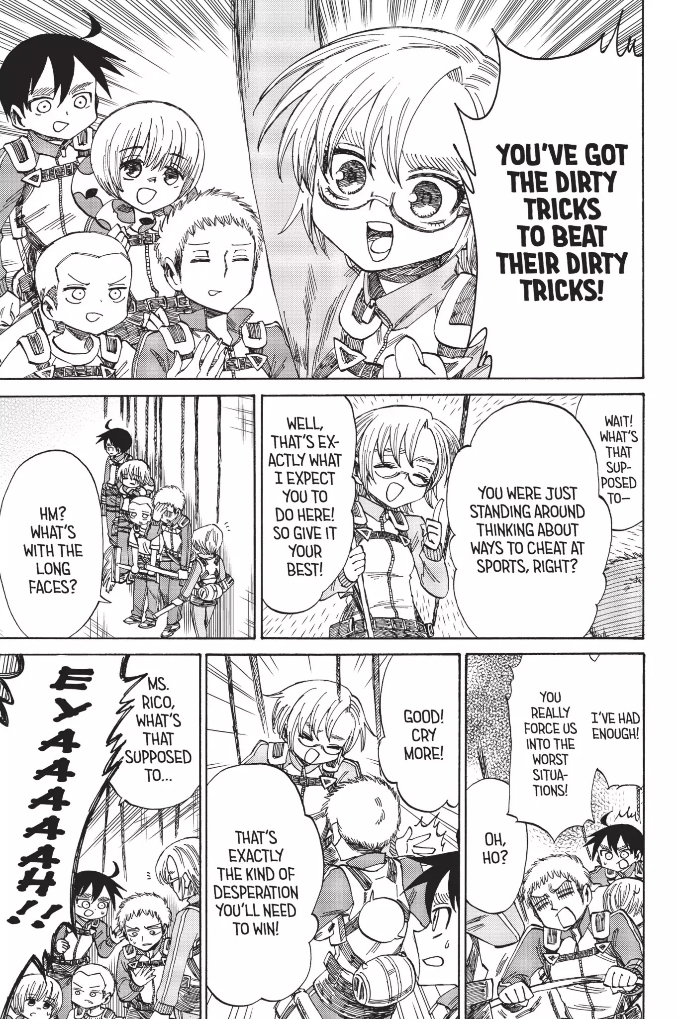 Attack on Titan: Junior High Chapter 44 page 15 - Chapter 44: Vol.3 44th Period: I'll Expunge The Dirt