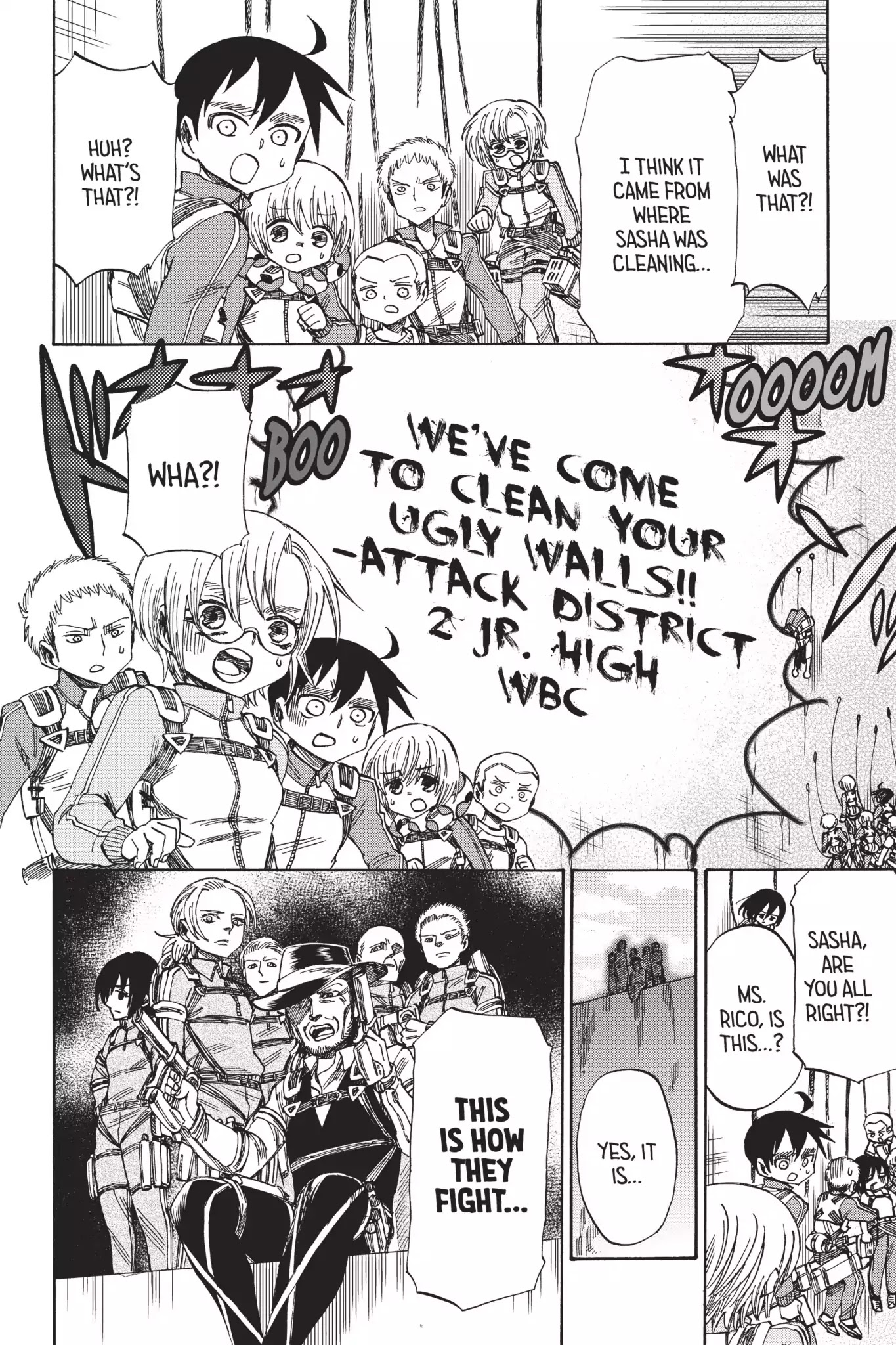 Attack on Titan: Junior High Chapter 44 page 16 - Chapter 44: Vol.3 44th Period: I'll Expunge The Dirt