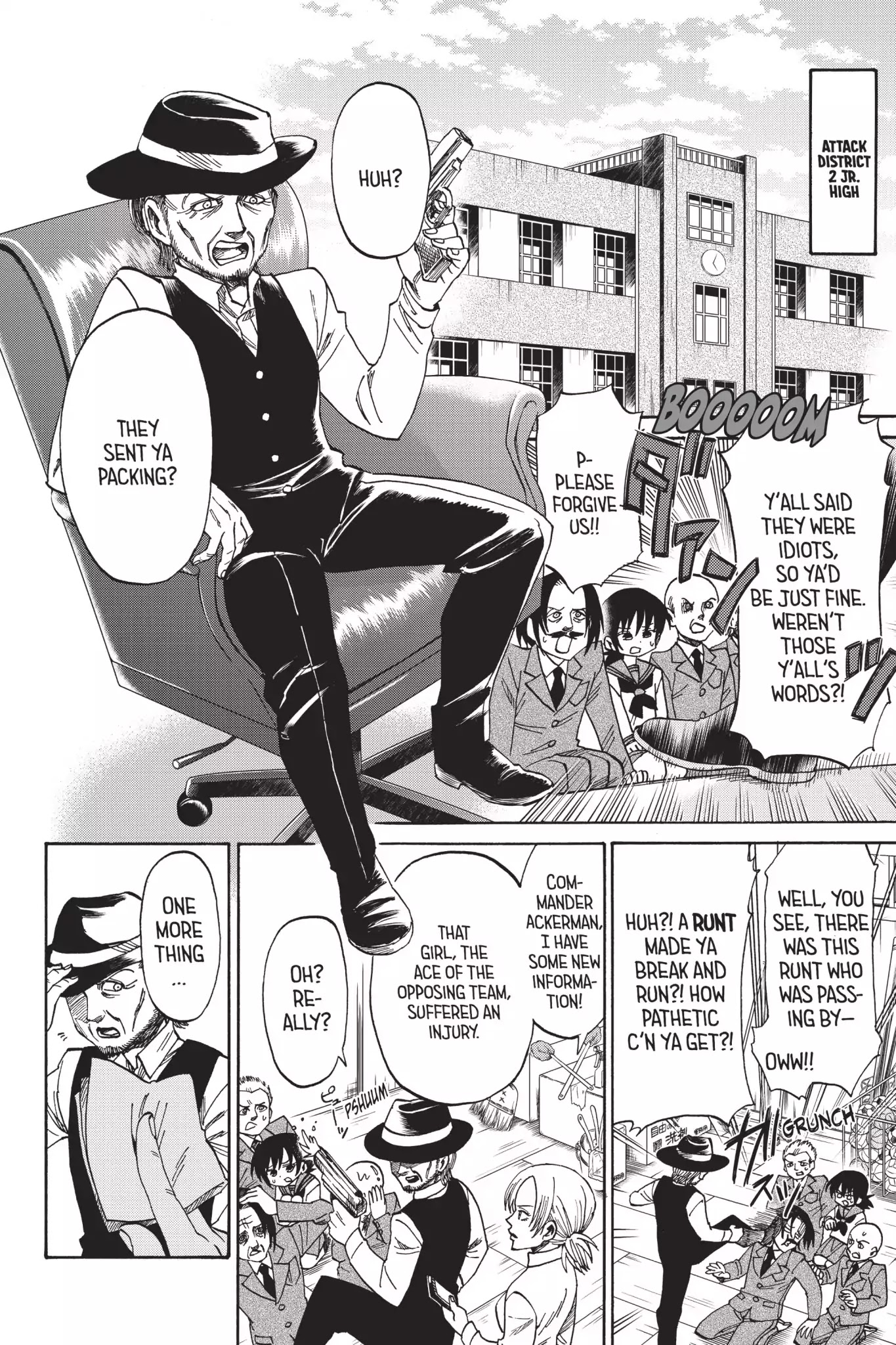 Attack on Titan: Junior High Chapter 45 page 14 - Chapter 45: Vol.3 45th Period: Final Battle! The Wall Beautification Contest