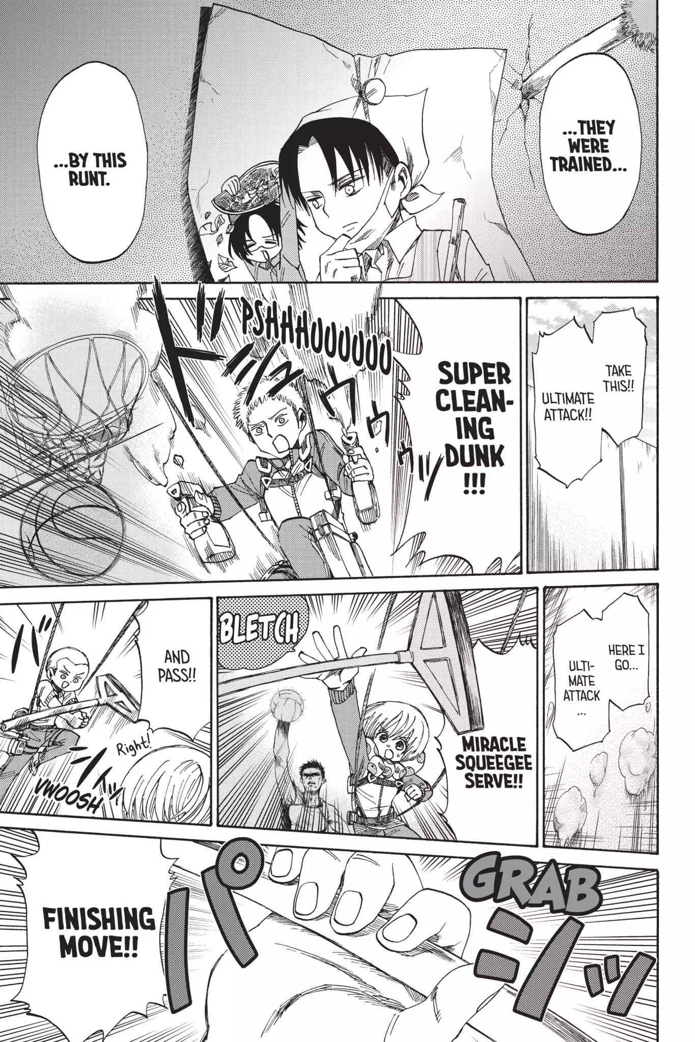Attack on Titan: Junior High Chapter 45 page 17 - Chapter 45: Vol.3 45th Period: Final Battle! The Wall Beautification Contest