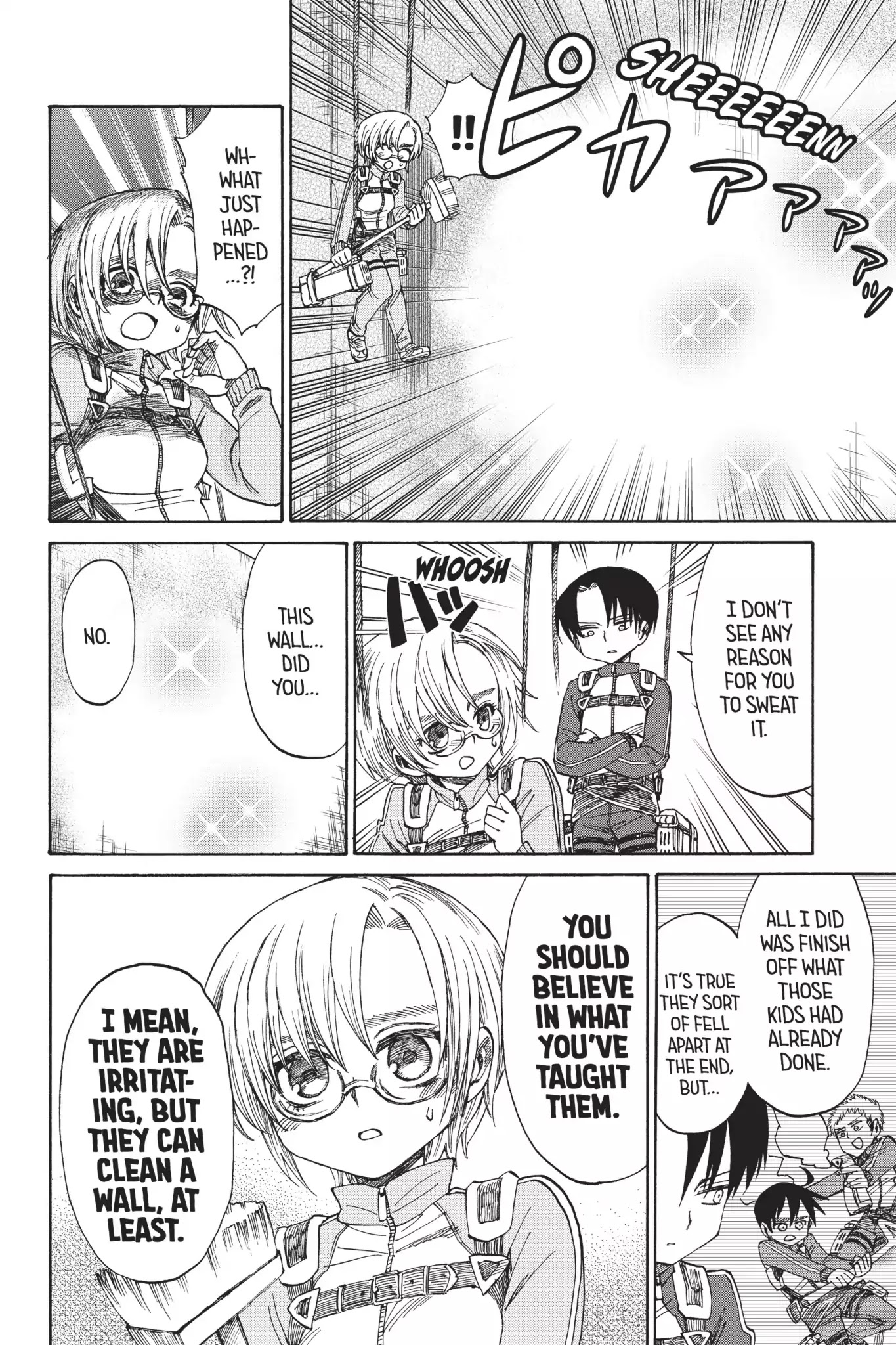 Attack on Titan: Junior High Chapter 45 page 20 - Chapter 45: Vol.3 45th Period: Final Battle! The Wall Beautification Contest