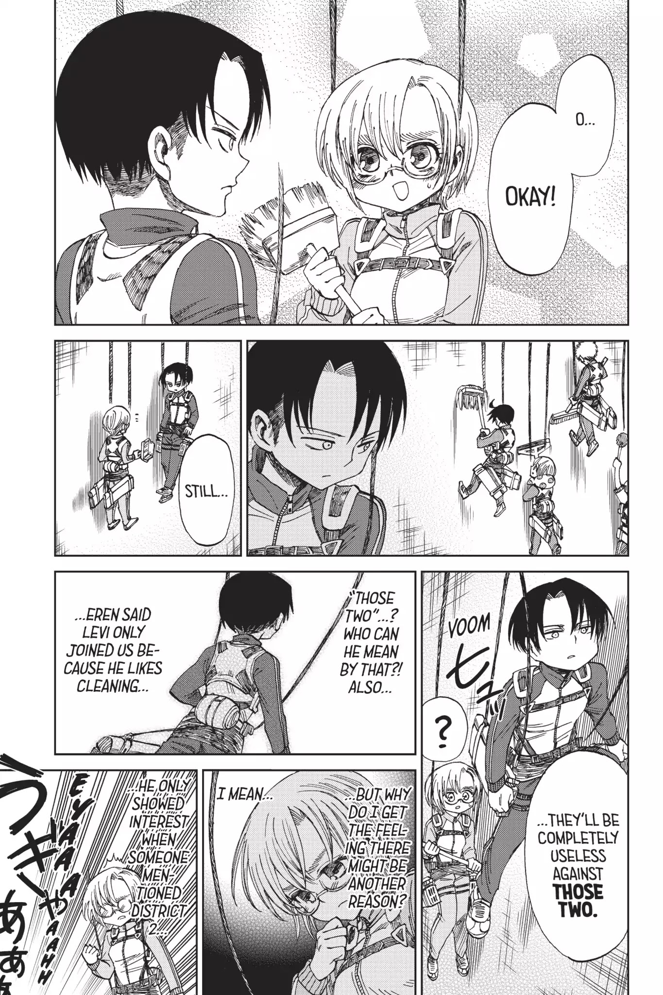 Attack on Titan: Junior High Chapter 45 page 21 - Chapter 45: Vol.3 45th Period: Final Battle! The Wall Beautification Contest
