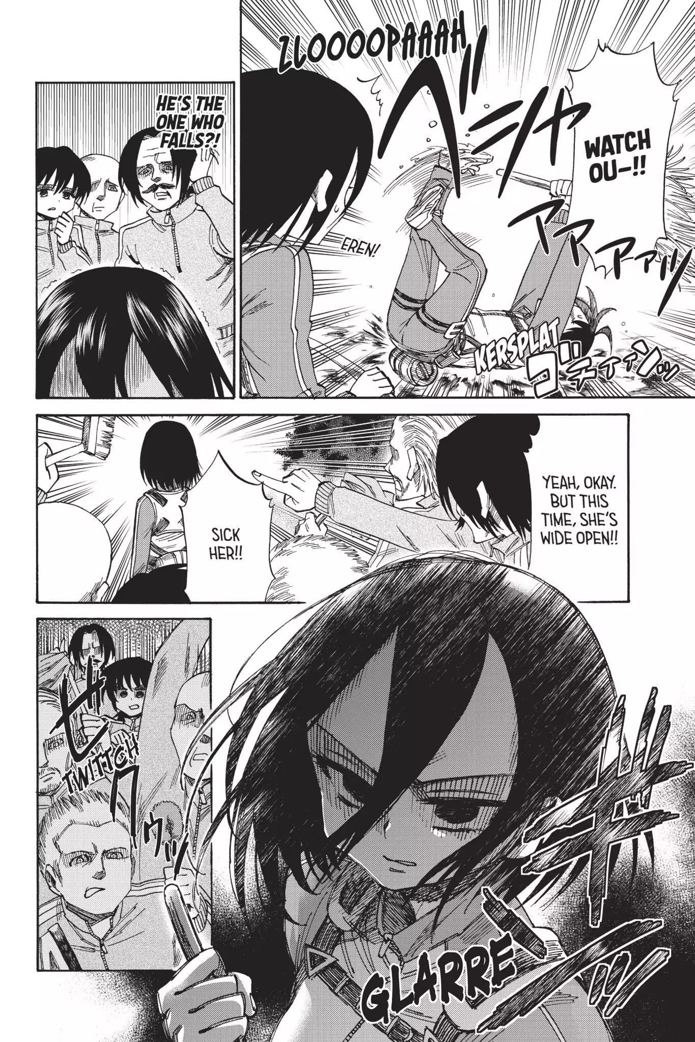Attack on Titan: Junior High Chapter 45 page 8 - Chapter 45: Vol.3 45th Period: Final Battle! The Wall Beautification Contest