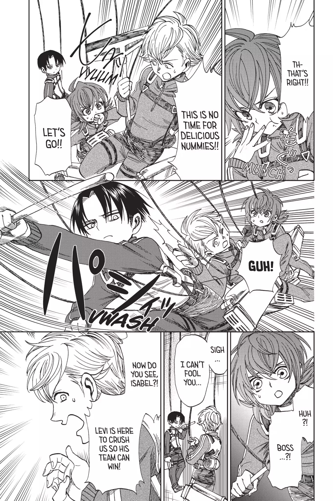 Attack on Titan: Junior High Chapter 46 page 13 - Chapter 46: Vol.3 46th Period: The Conclusion, No Regrets