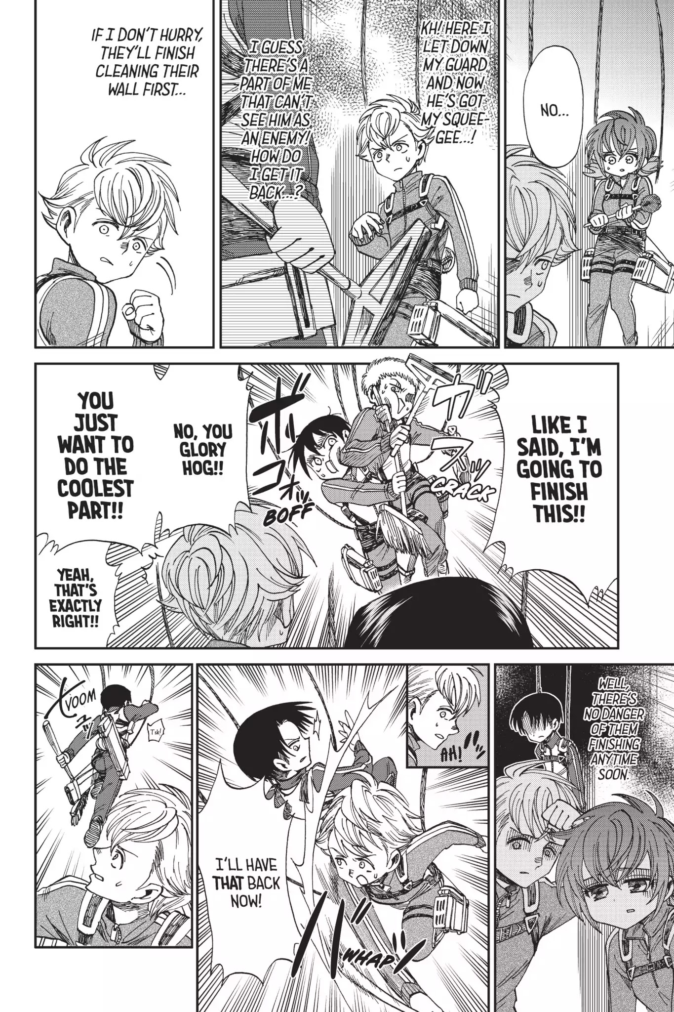 Attack on Titan: Junior High Chapter 46 page 14 - Chapter 46: Vol.3 46th Period: The Conclusion, No Regrets