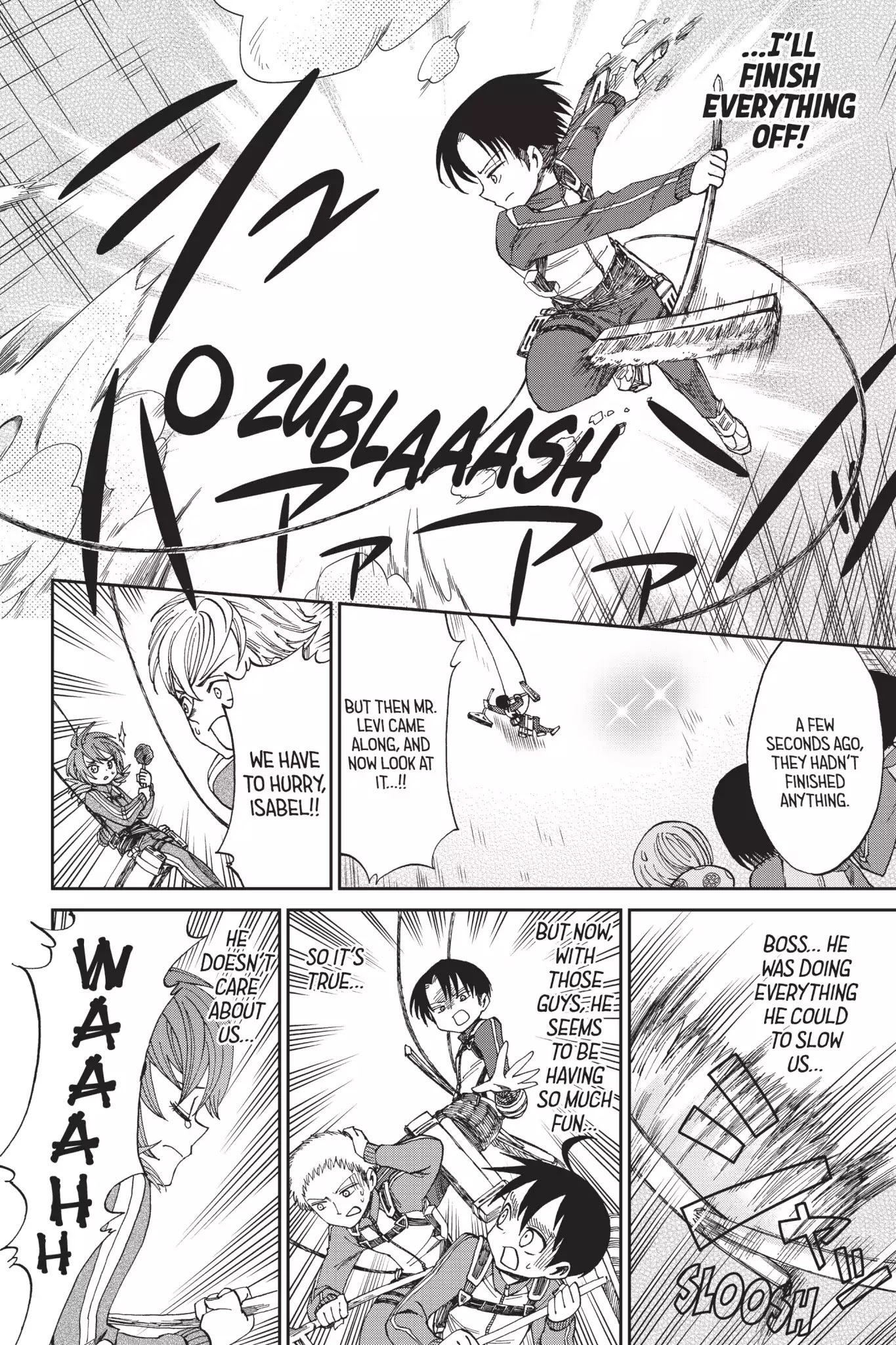 Attack on Titan: Junior High Chapter 46 page 16 - Chapter 46: Vol.3 46th Period: The Conclusion, No Regrets