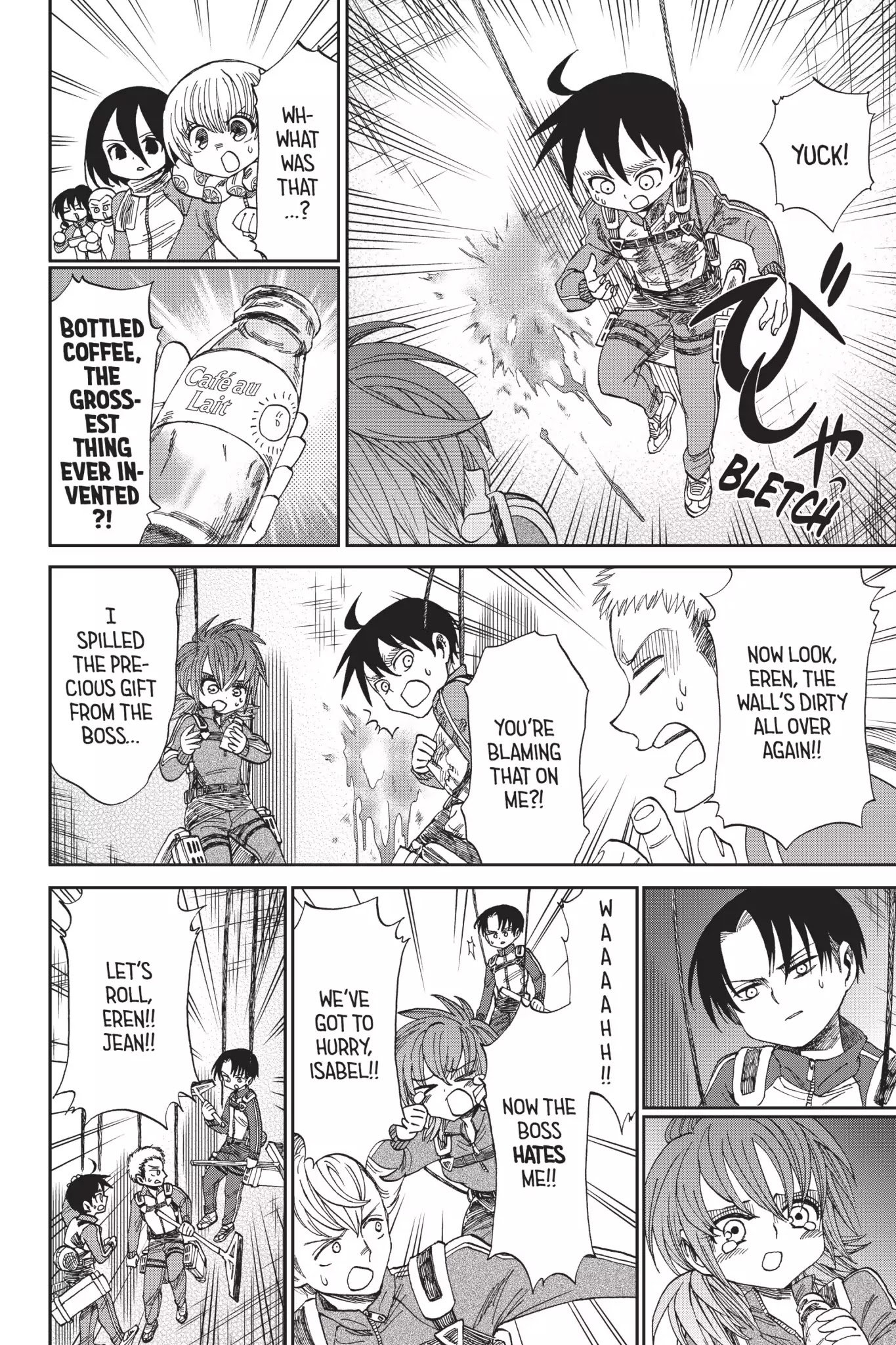 Attack on Titan: Junior High Chapter 46 page 18 - Chapter 46: Vol.3 46th Period: The Conclusion, No Regrets