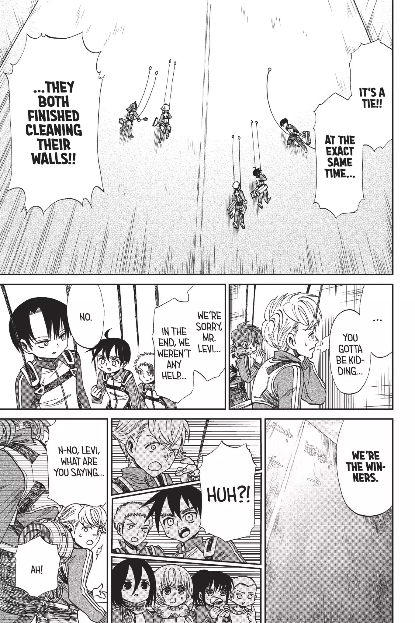 Attack on Titan: Junior High Chapter 46 page 21 - Chapter 46: Vol.3 46th Period: The Conclusion, No Regrets