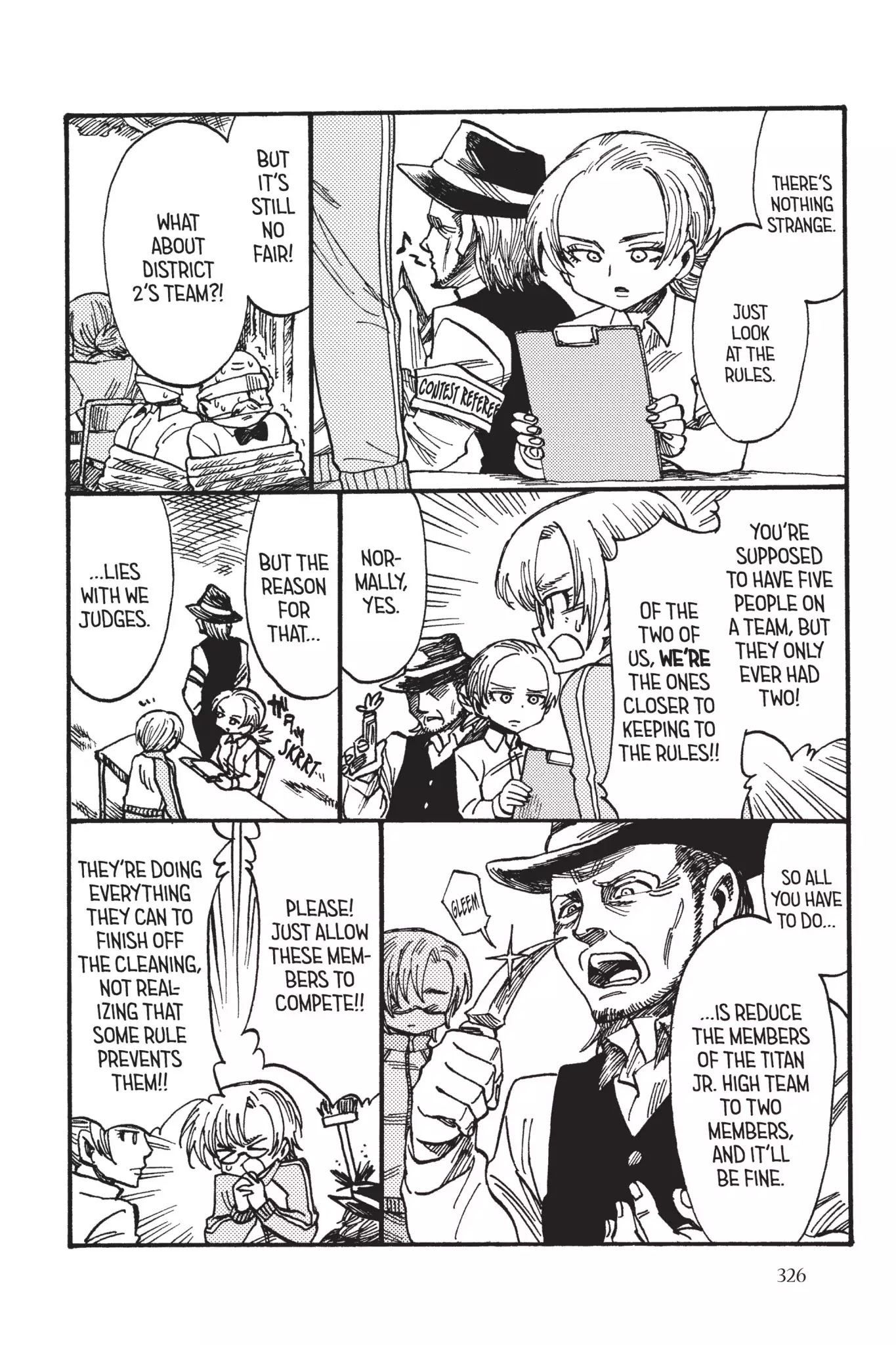 Attack on Titan: Junior High Chapter 46 page 26 - Chapter 46: Vol.3 46th Period: The Conclusion, No Regrets