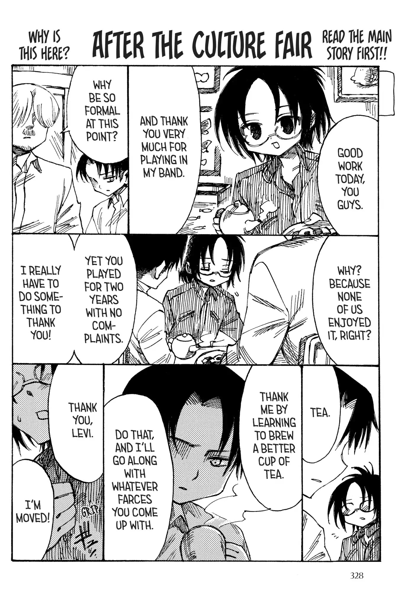 Attack on Titan: Junior High Chapter 46 page 28 - Chapter 46: Vol.3 46th Period: The Conclusion, No Regrets