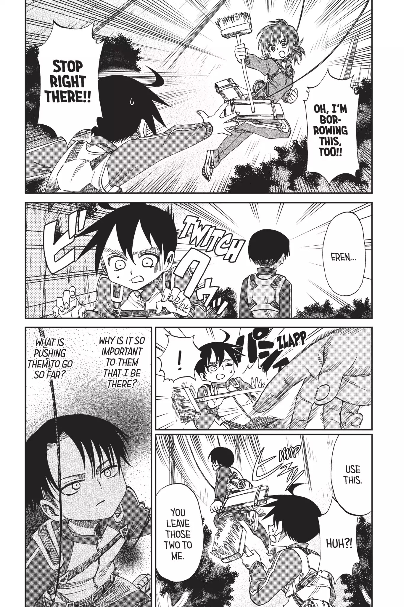 Attack on Titan: Junior High Chapter 46 page 6 - Chapter 46: Vol.3 46th Period: The Conclusion, No Regrets