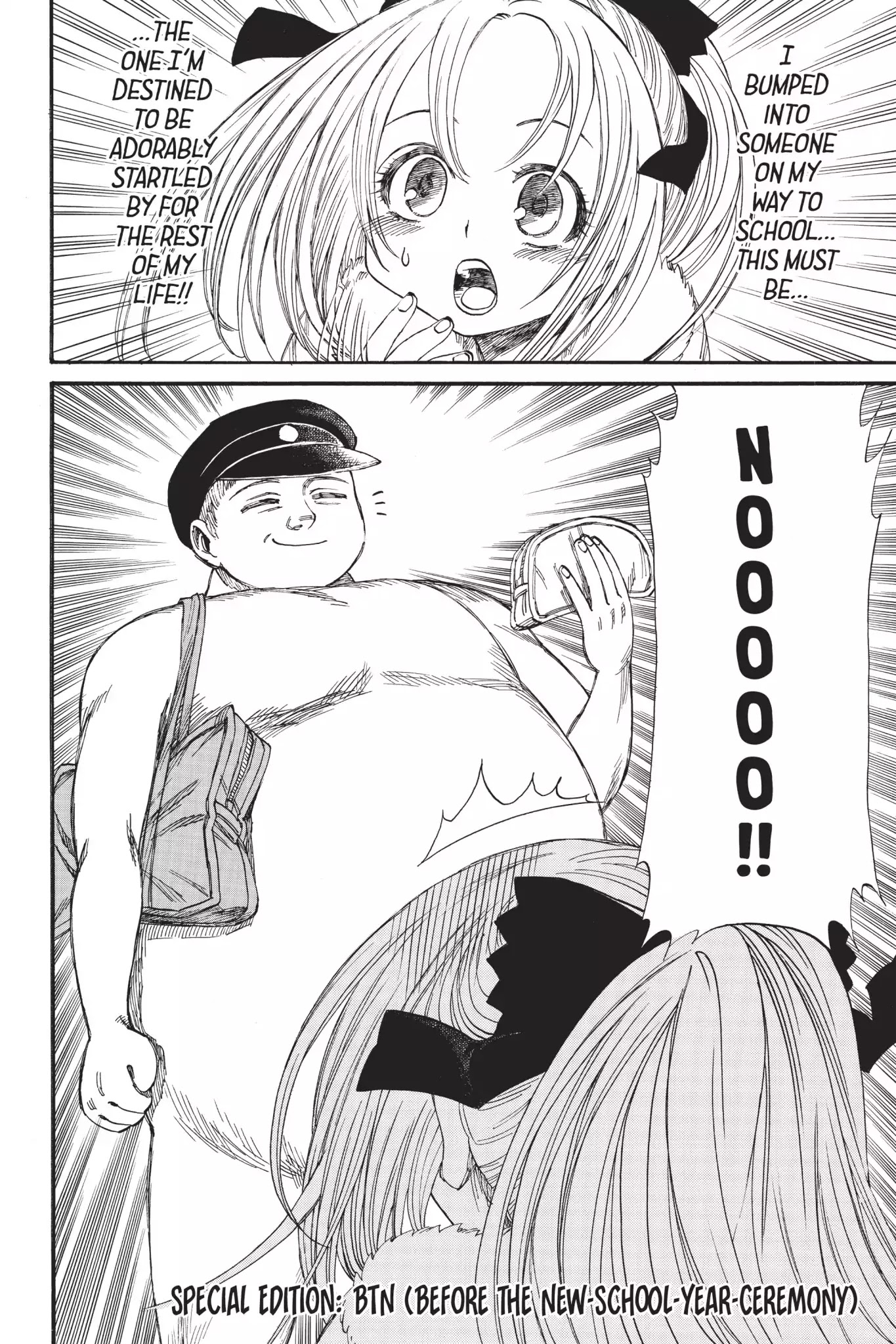 Attack on Titan: Junior High Chapter 47.5 page 2 - Vol.4 Special Edition: BTN (Before The New-School-Year-Ceremony)
