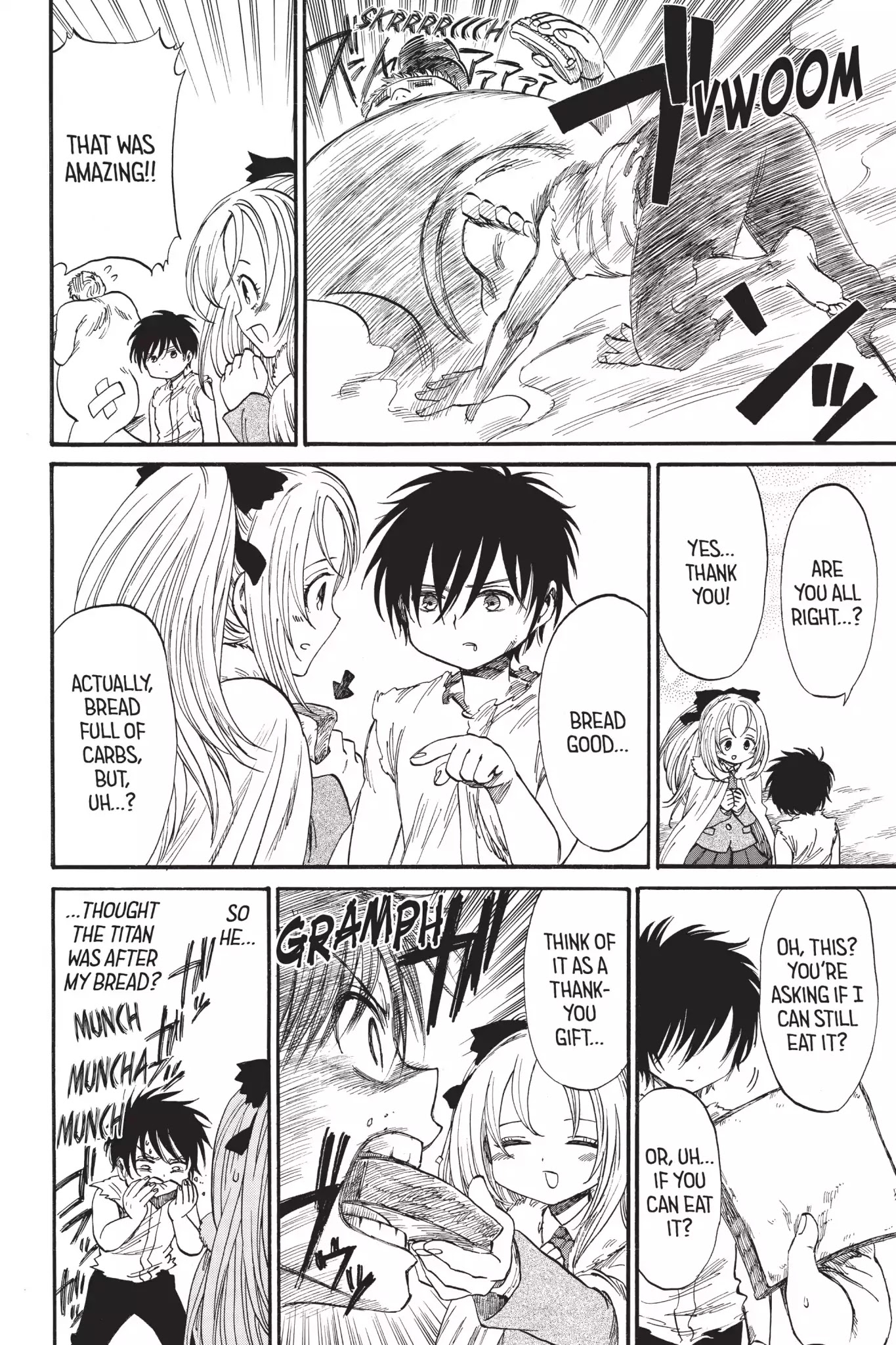 Attack on Titan: Junior High Chapter 47.5 page 4 - Vol.4 Special Edition: BTN (Before The New-School-Year-Ceremony)