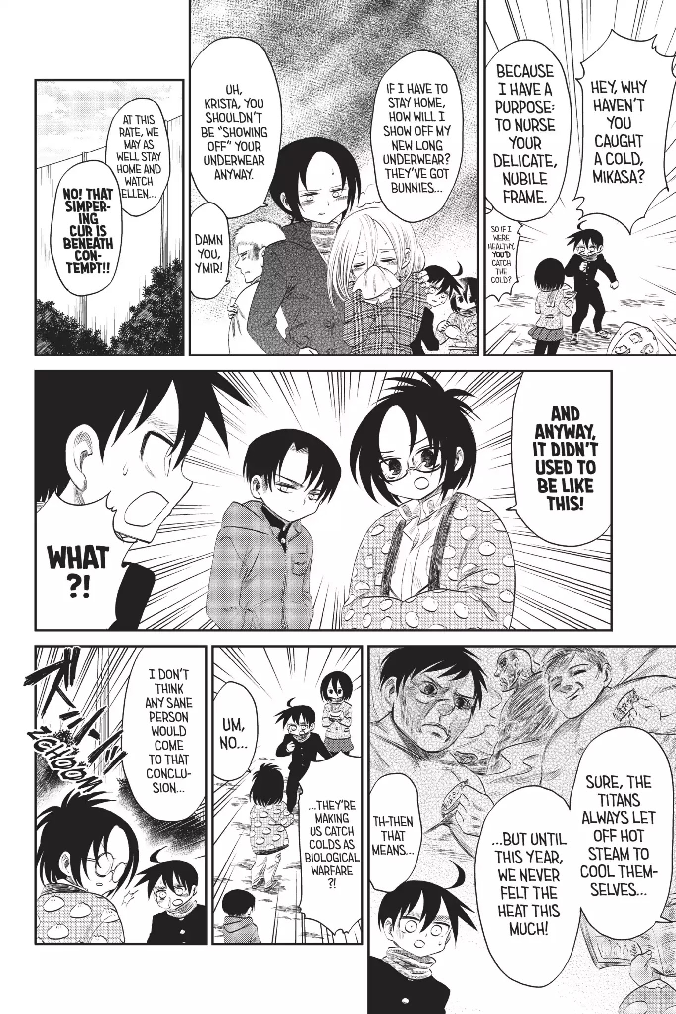 Attack on Titan: Junior High Chapter 47 page 14 - Chapter 47: Vol.4 47th Period: Winter Is Coming, So Let's Dance