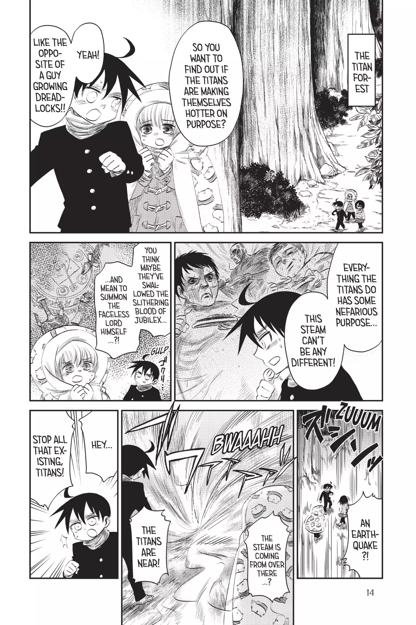 Attack on Titan: Junior High Chapter 47 page 16 - Chapter 47: Vol.4 47th Period: Winter Is Coming, So Let's Dance
