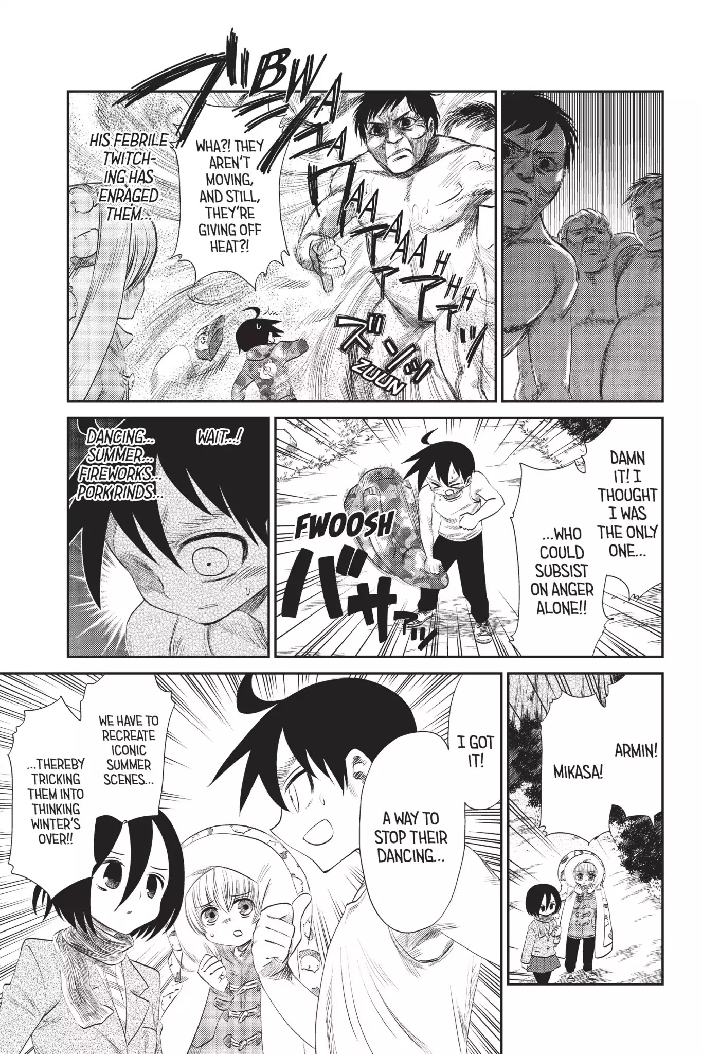Attack on Titan: Junior High Chapter 47 page 21 - Chapter 47: Vol.4 47th Period: Winter Is Coming, So Let's Dance