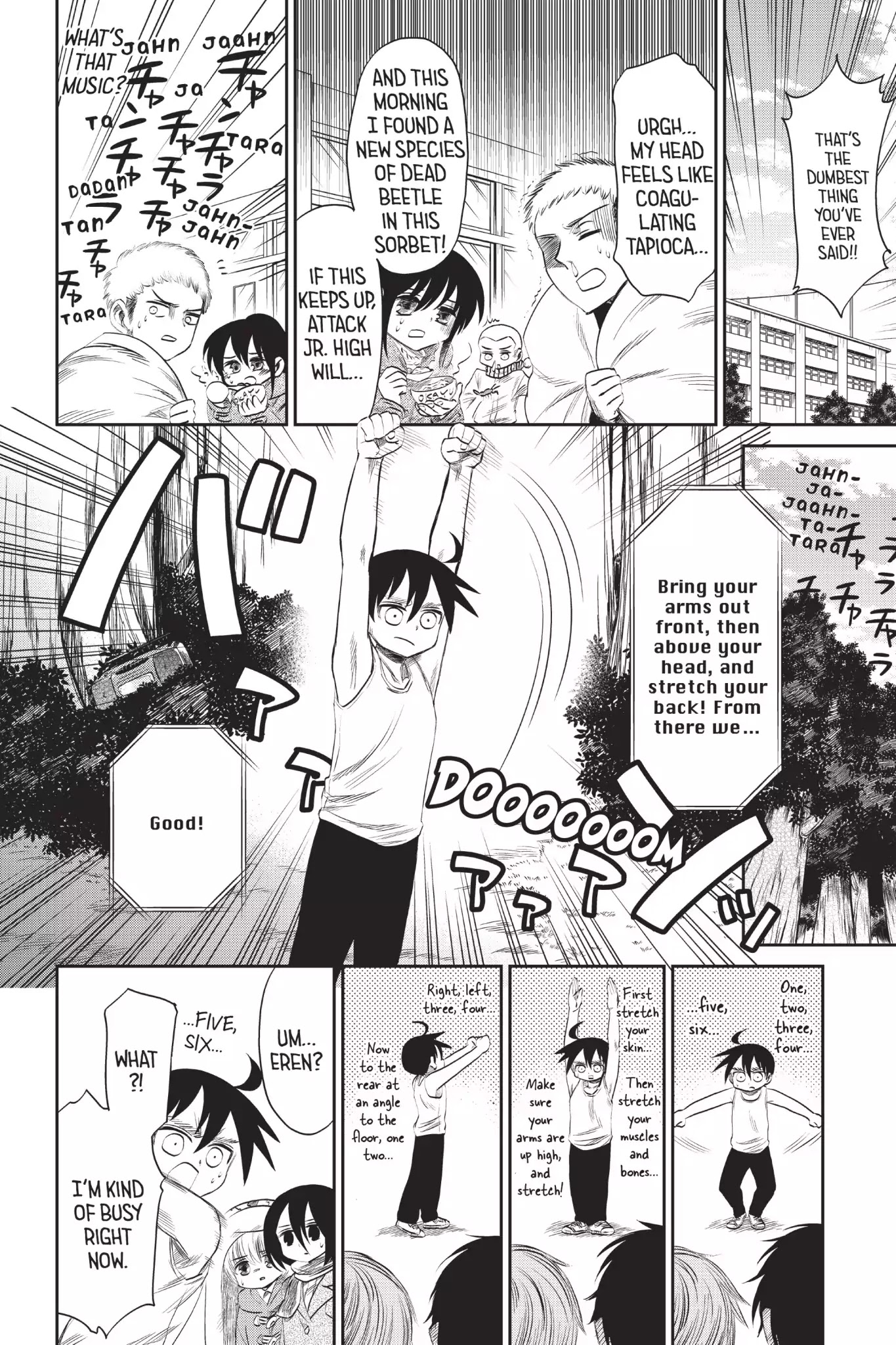Attack on Titan: Junior High Chapter 47 page 22 - Chapter 47: Vol.4 47th Period: Winter Is Coming, So Let's Dance