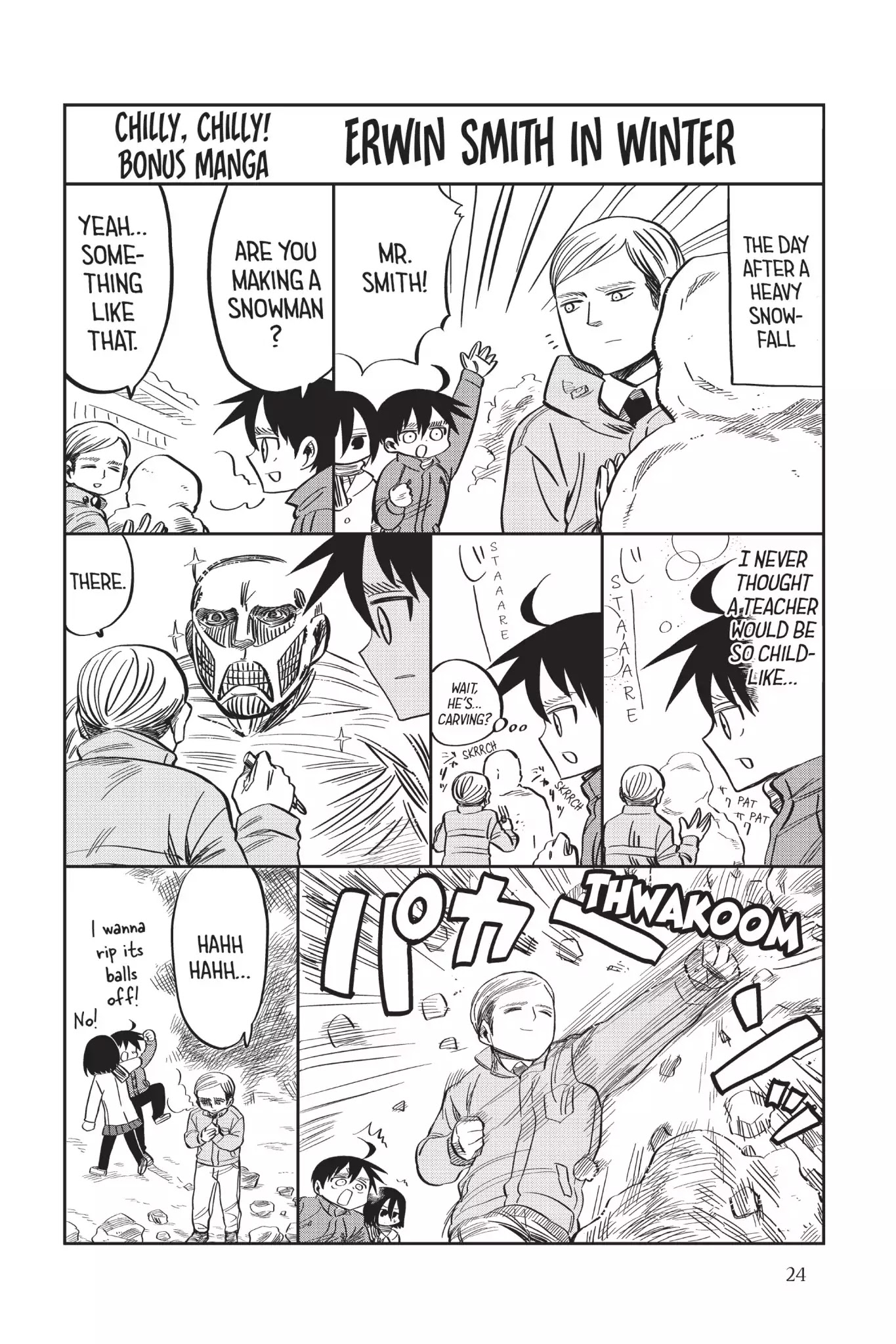 Attack on Titan: Junior High Chapter 47 page 26 - Chapter 47: Vol.4 47th Period: Winter Is Coming, So Let's Dance
