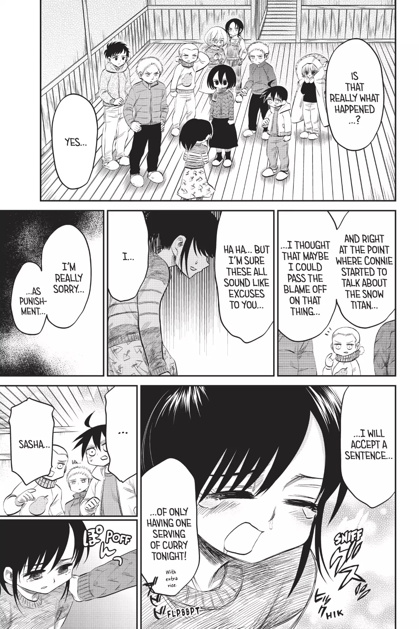 Attack on Titan: Junior High Chapter 49 page 13 - Chapter 49: Vol.4 49th Period: Legend Of The Snow Titan (And So On): All The Answers