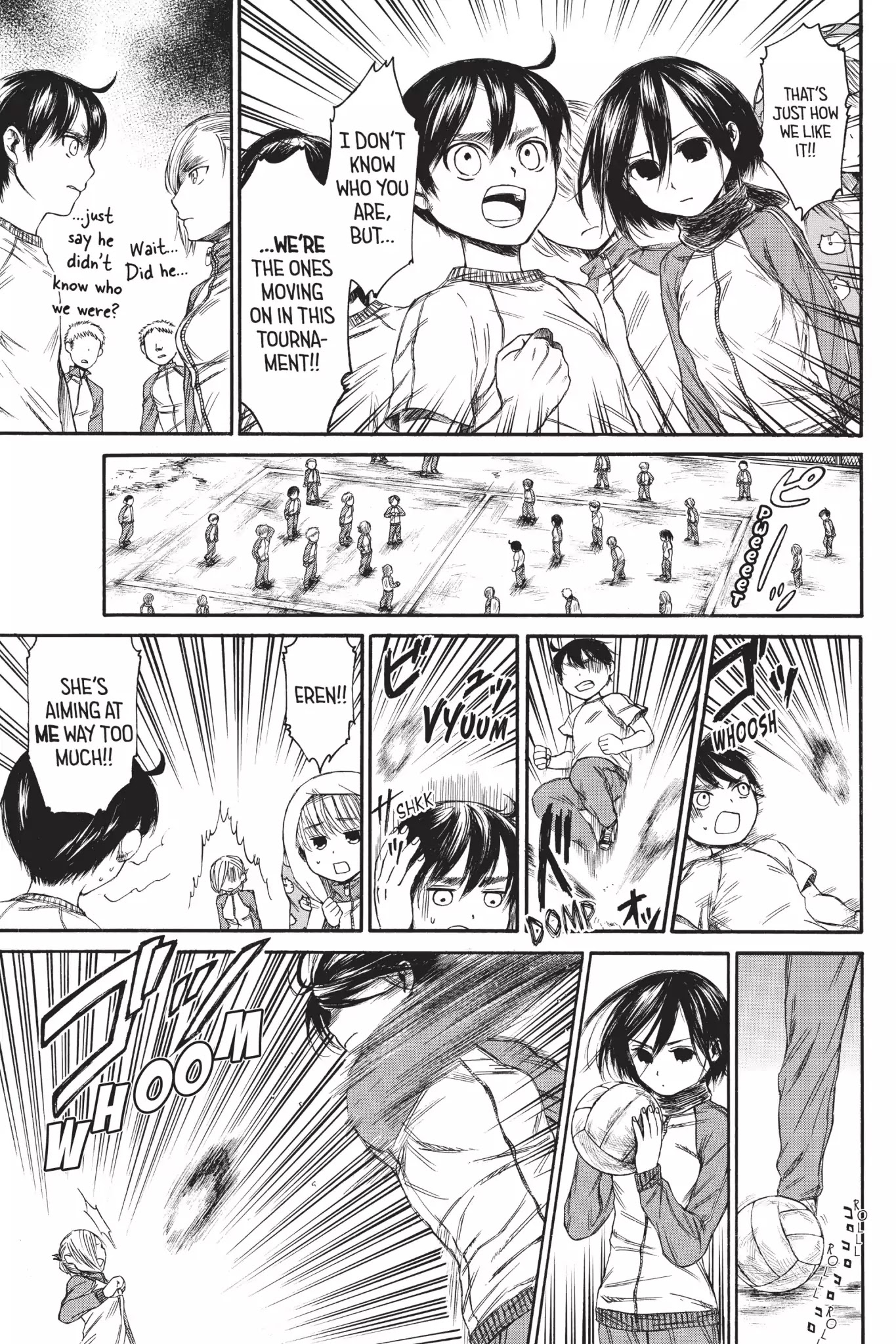 Attack on Titan: Junior High Chapter 5 page 13 - Chapter 5: Vol.1 5th Period: The Titan Always Rings Twice