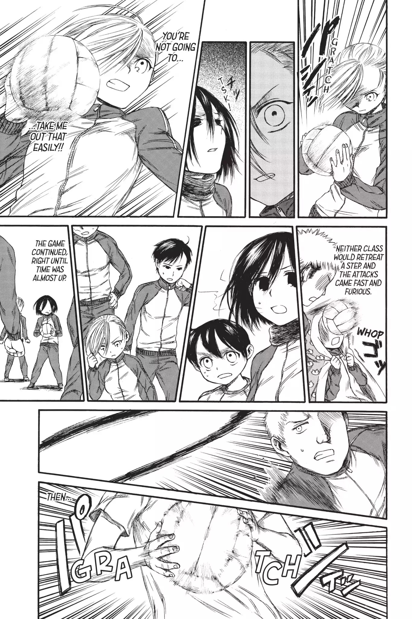 Attack on Titan: Junior High Chapter 5 page 14 - Chapter 5: Vol.1 5th Period: The Titan Always Rings Twice