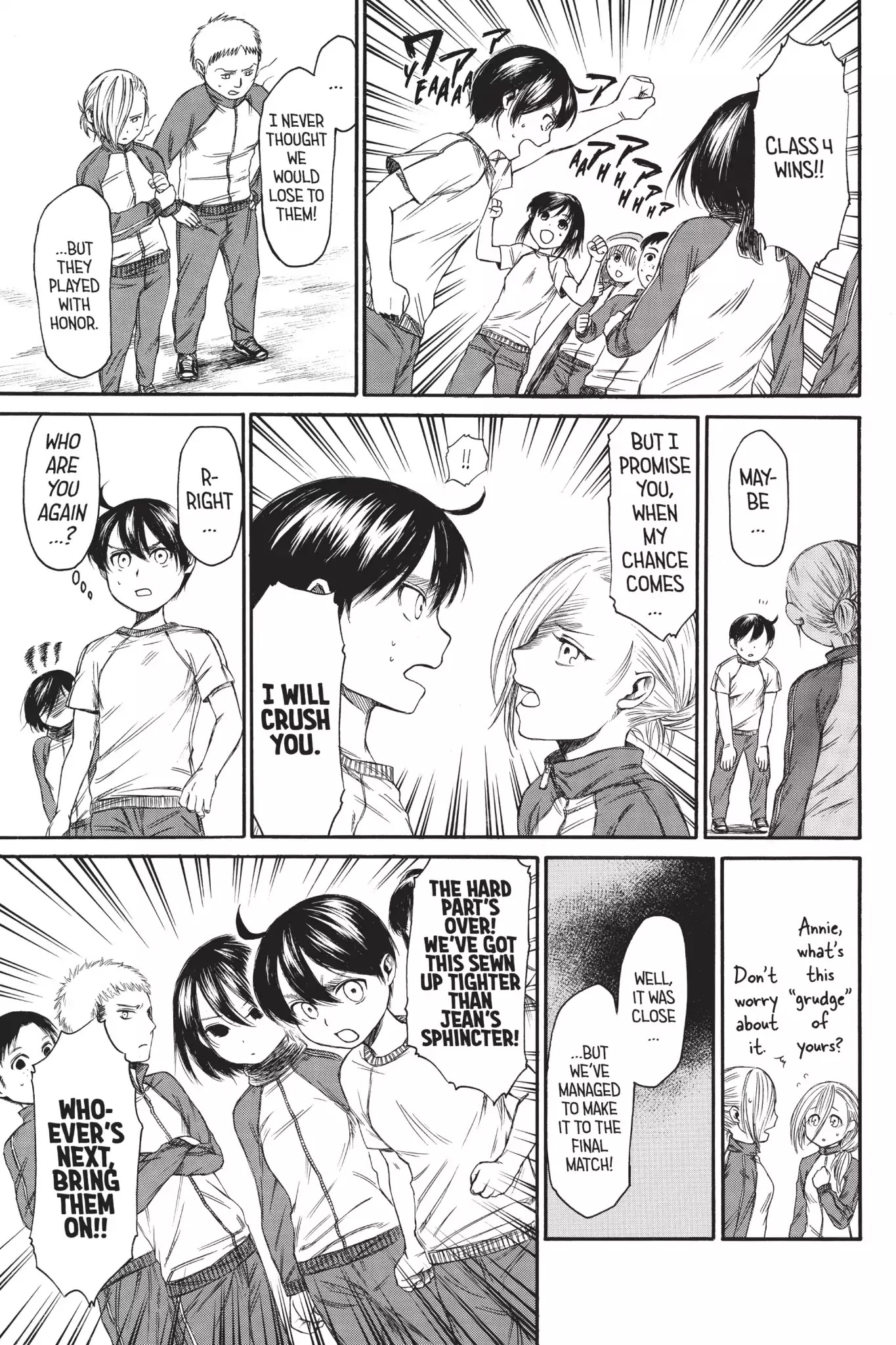 Attack on Titan: Junior High Chapter 5 page 17 - Chapter 5: Vol.1 5th Period: The Titan Always Rings Twice