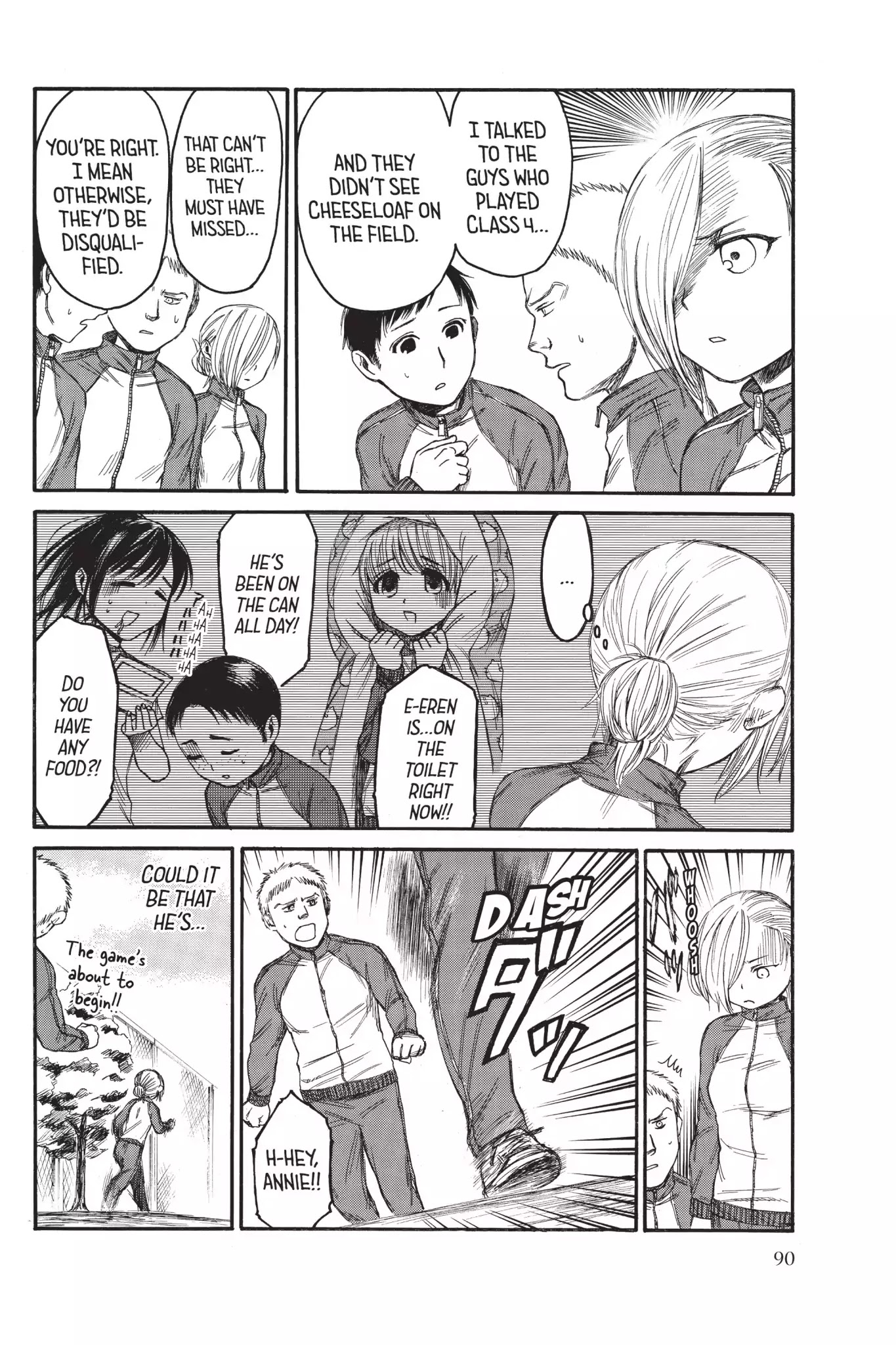 Attack on Titan: Junior High Chapter 5 page 6 - Chapter 5: Vol.1 5th Period: The Titan Always Rings Twice