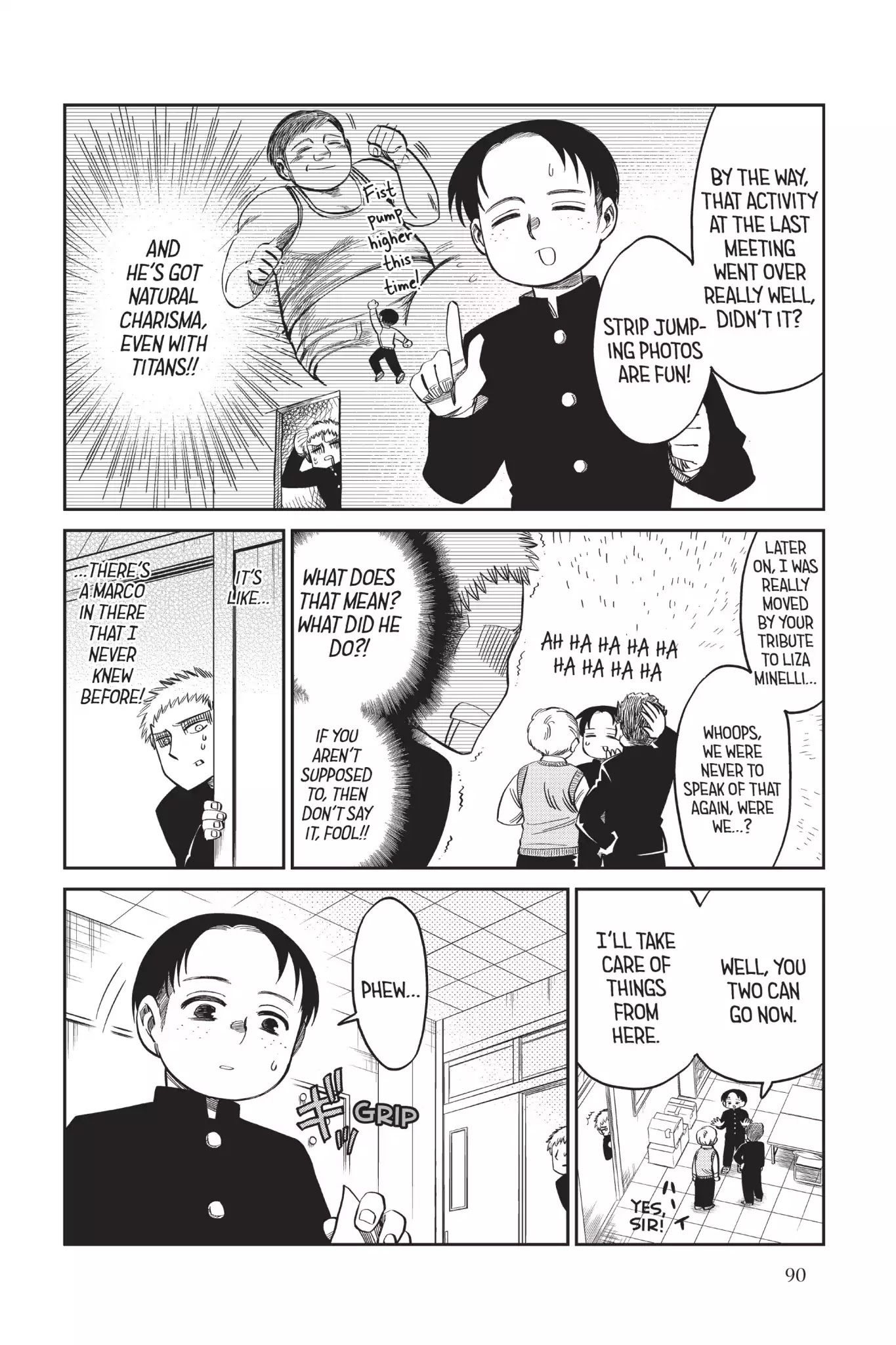 Attack on Titan: Junior High Chapter 50 page 10 - Chapter 50: Vol.4 50th Period: The Ways Of A Sophisticate