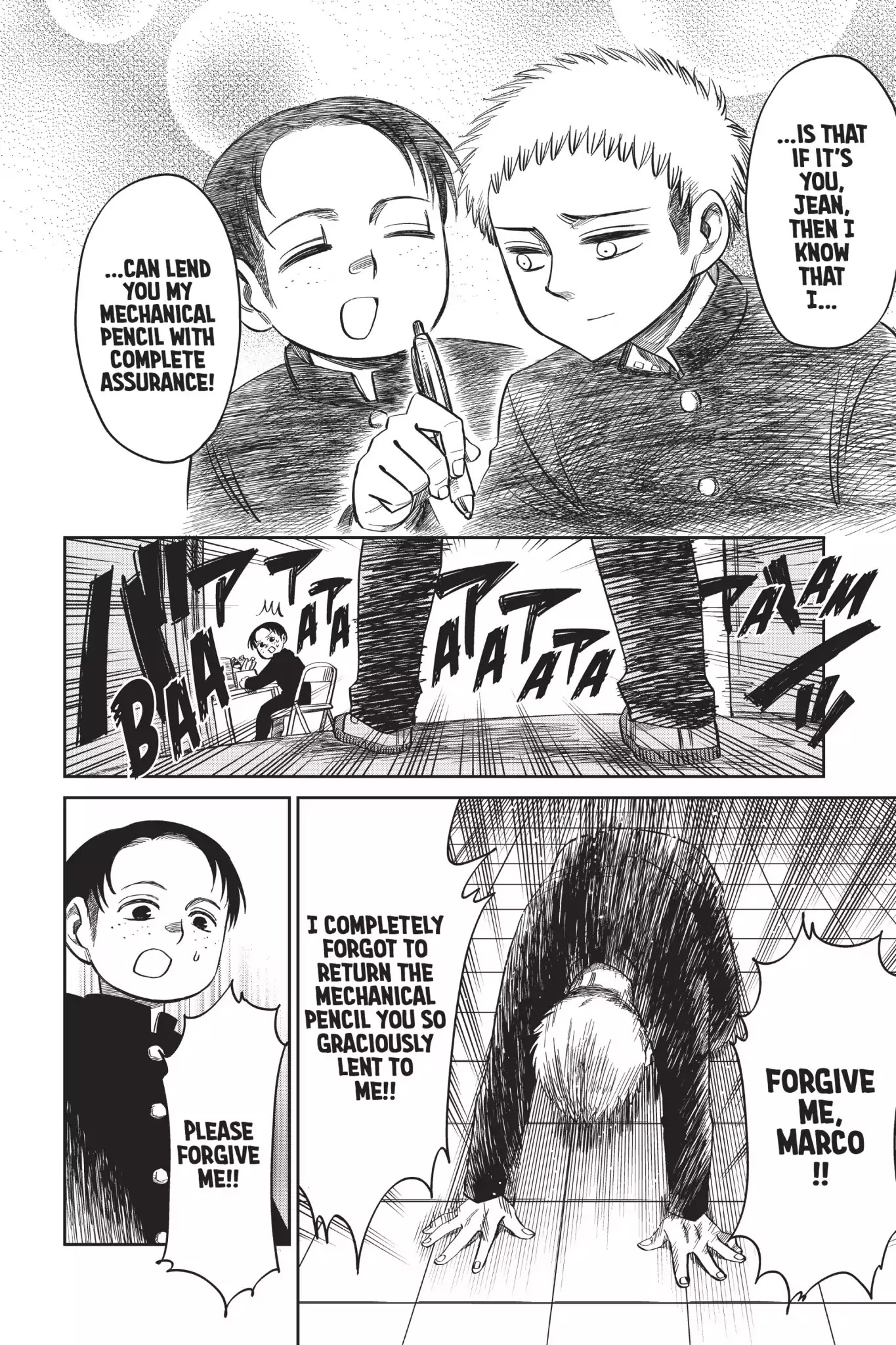 Attack on Titan: Junior High Chapter 50 page 14 - Chapter 50: Vol.4 50th Period: The Ways Of A Sophisticate