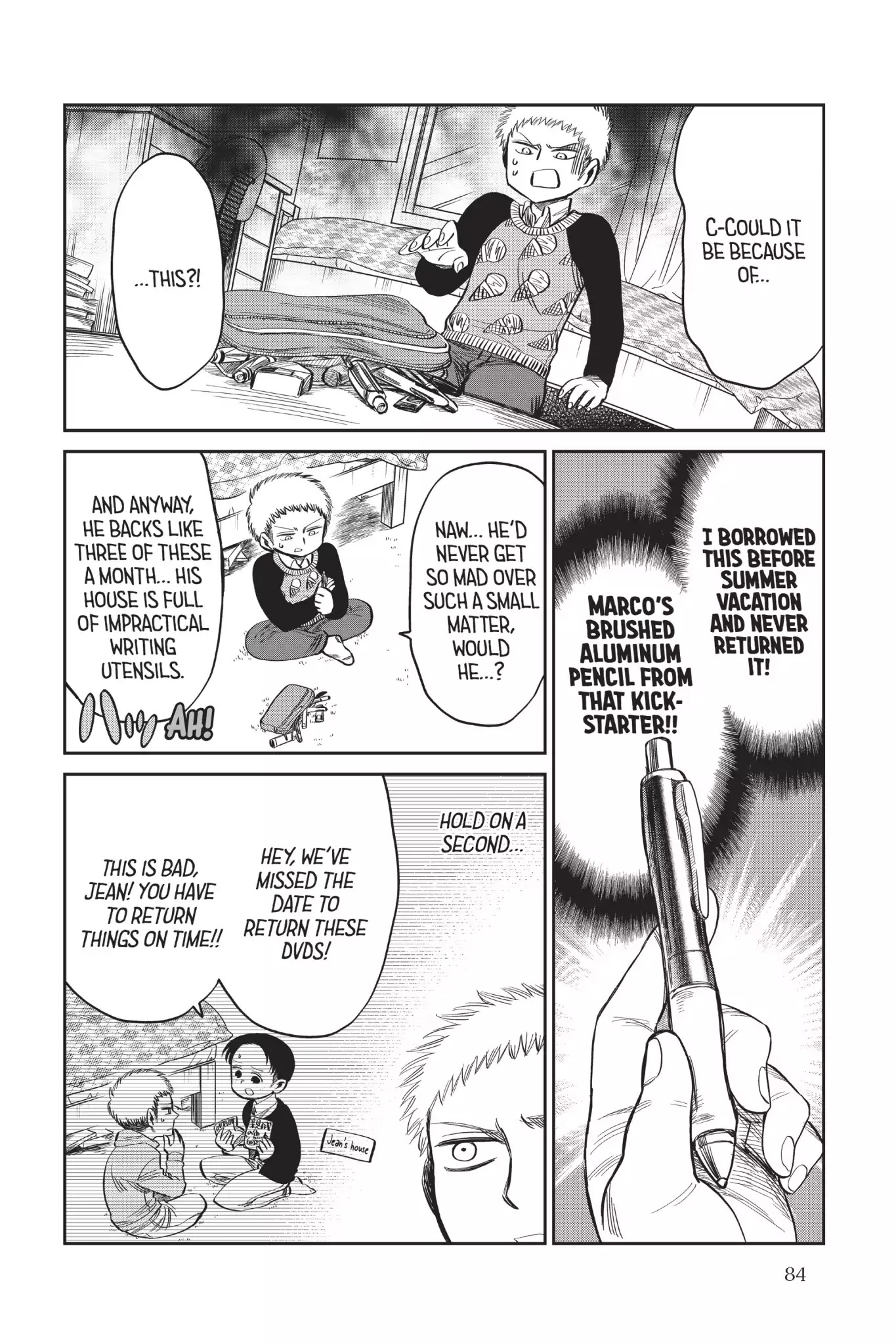 Attack on Titan: Junior High Chapter 50 page 4 - Chapter 50: Vol.4 50th Period: The Ways Of A Sophisticate