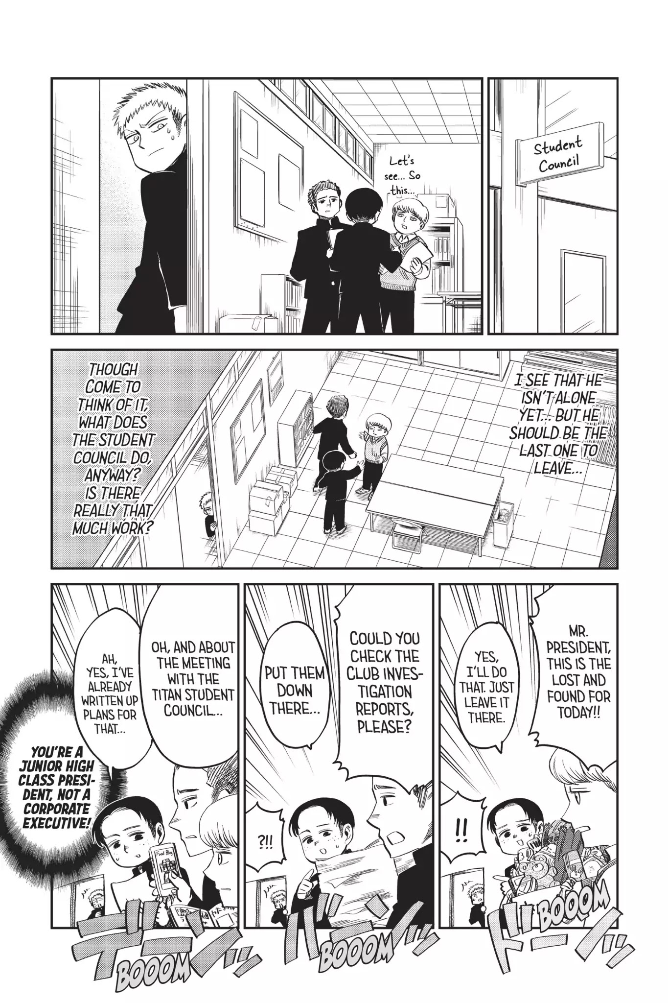 Attack on Titan: Junior High Chapter 50 page 9 - Chapter 50: Vol.4 50th Period: The Ways Of A Sophisticate