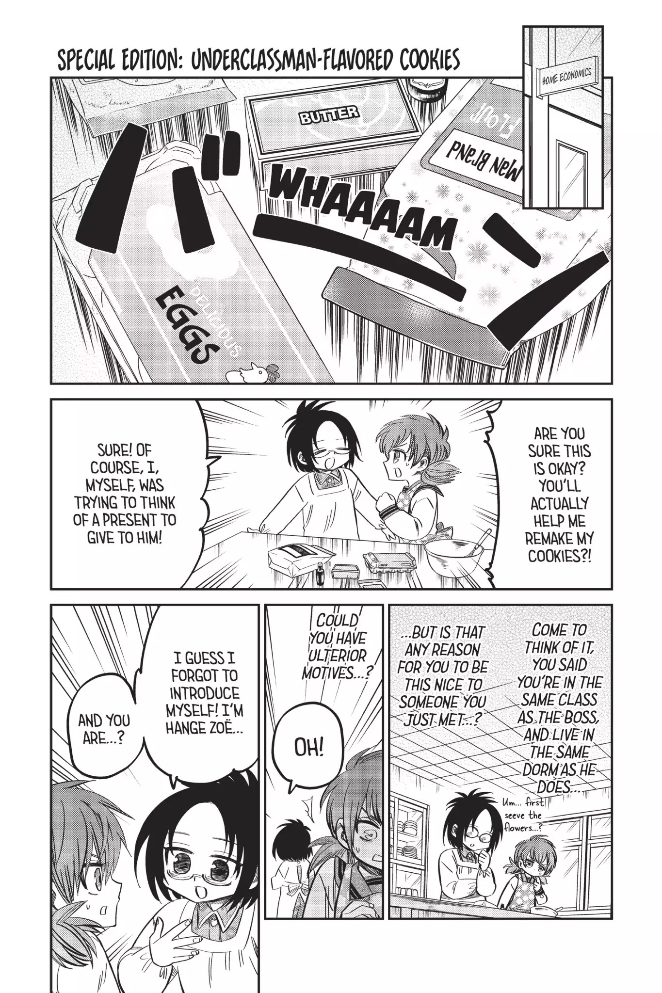 Attack on Titan: Junior High Chapter 51.5 page 3 - Vol.4 Special Edition: Underclassman-Flavored Cookies