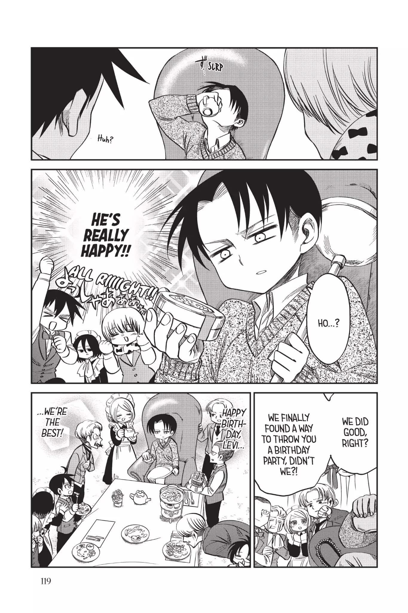 Attack on Titan: Junior High Chapter 51 page 11 - Chapter 51: Vol.4 51th Period: Only Comes Once A Year