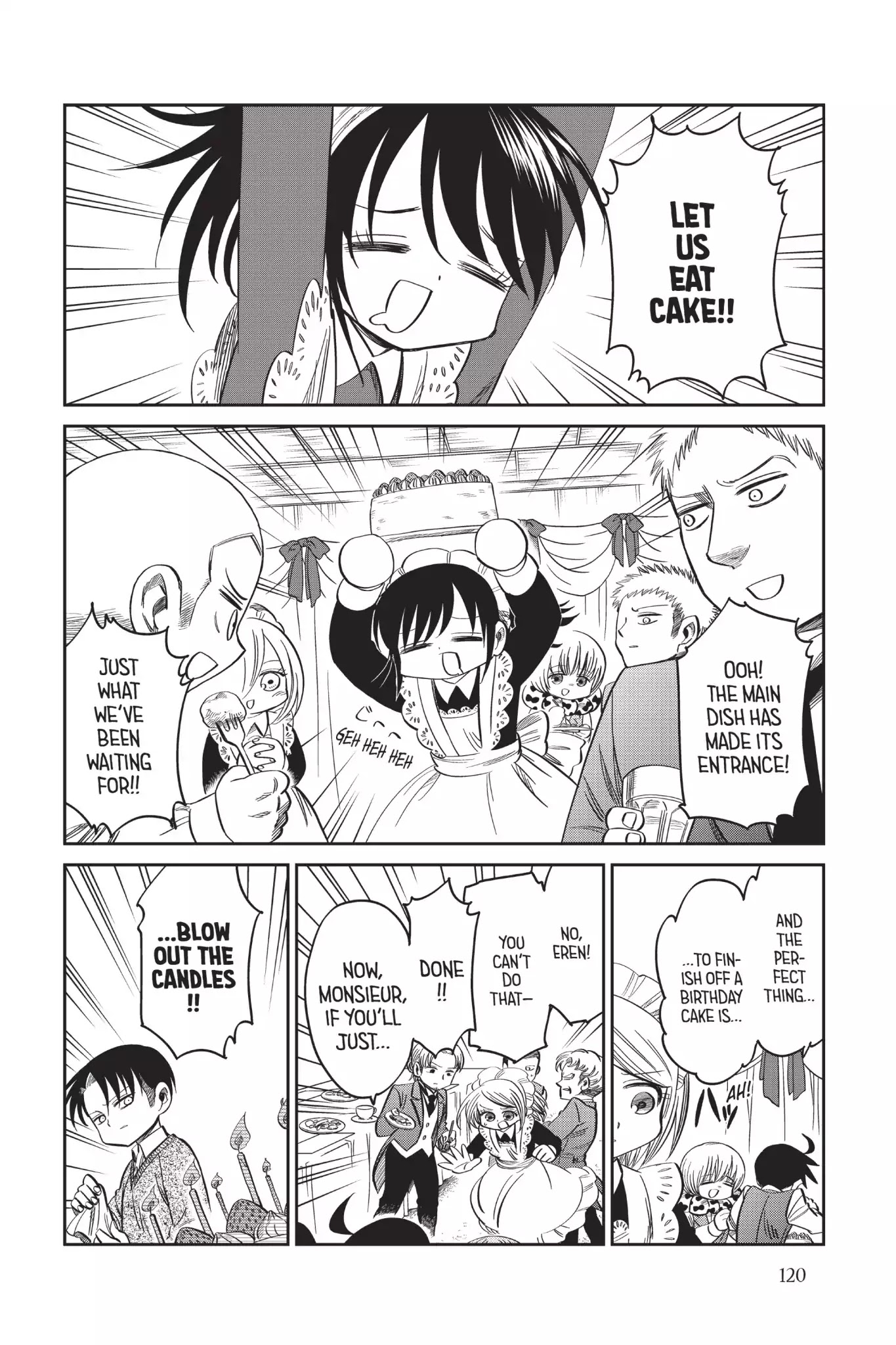 Attack on Titan: Junior High Chapter 51 page 12 - Chapter 51: Vol.4 51th Period: Only Comes Once A Year