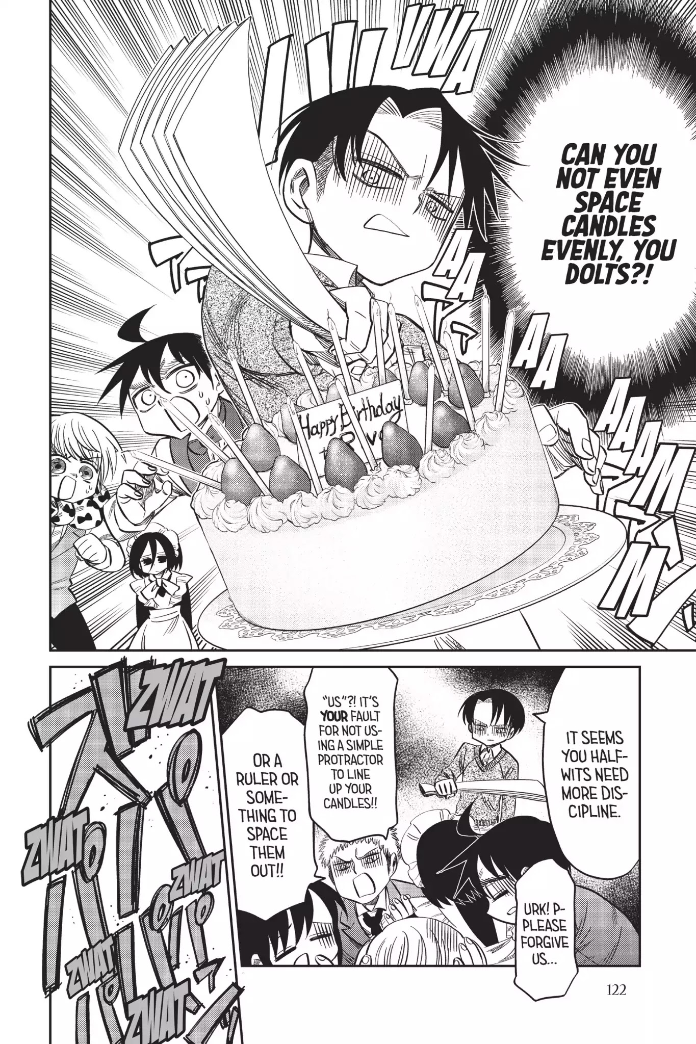 Attack on Titan: Junior High Chapter 51 page 14 - Chapter 51: Vol.4 51th Period: Only Comes Once A Year