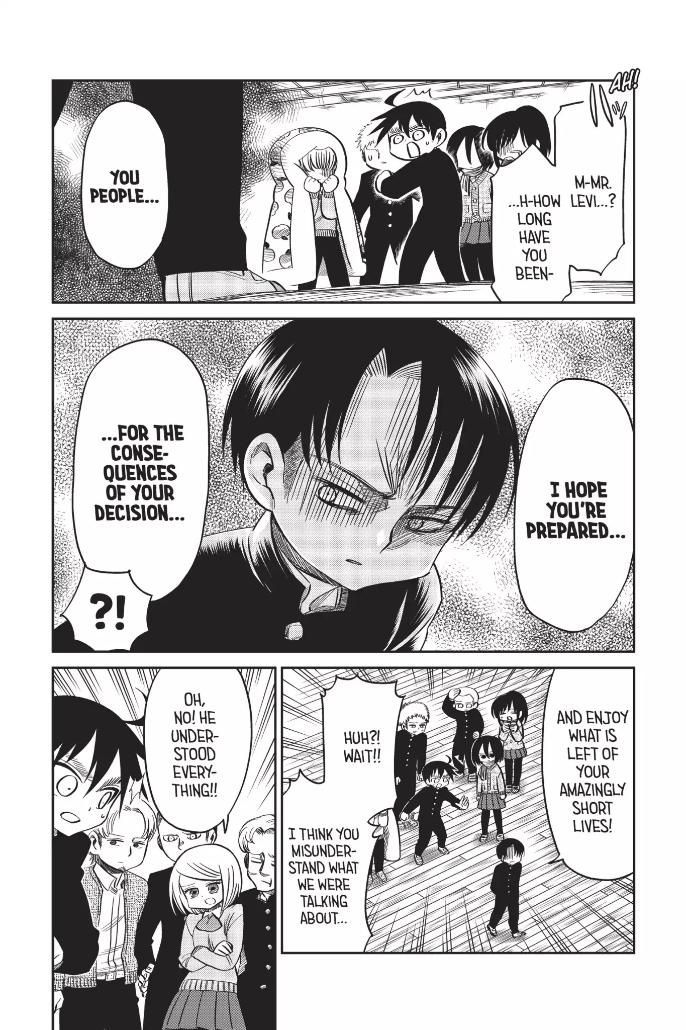 Attack on Titan: Junior High Chapter 51 page 3 - Chapter 51: Vol.4 51th Period: Only Comes Once A Year