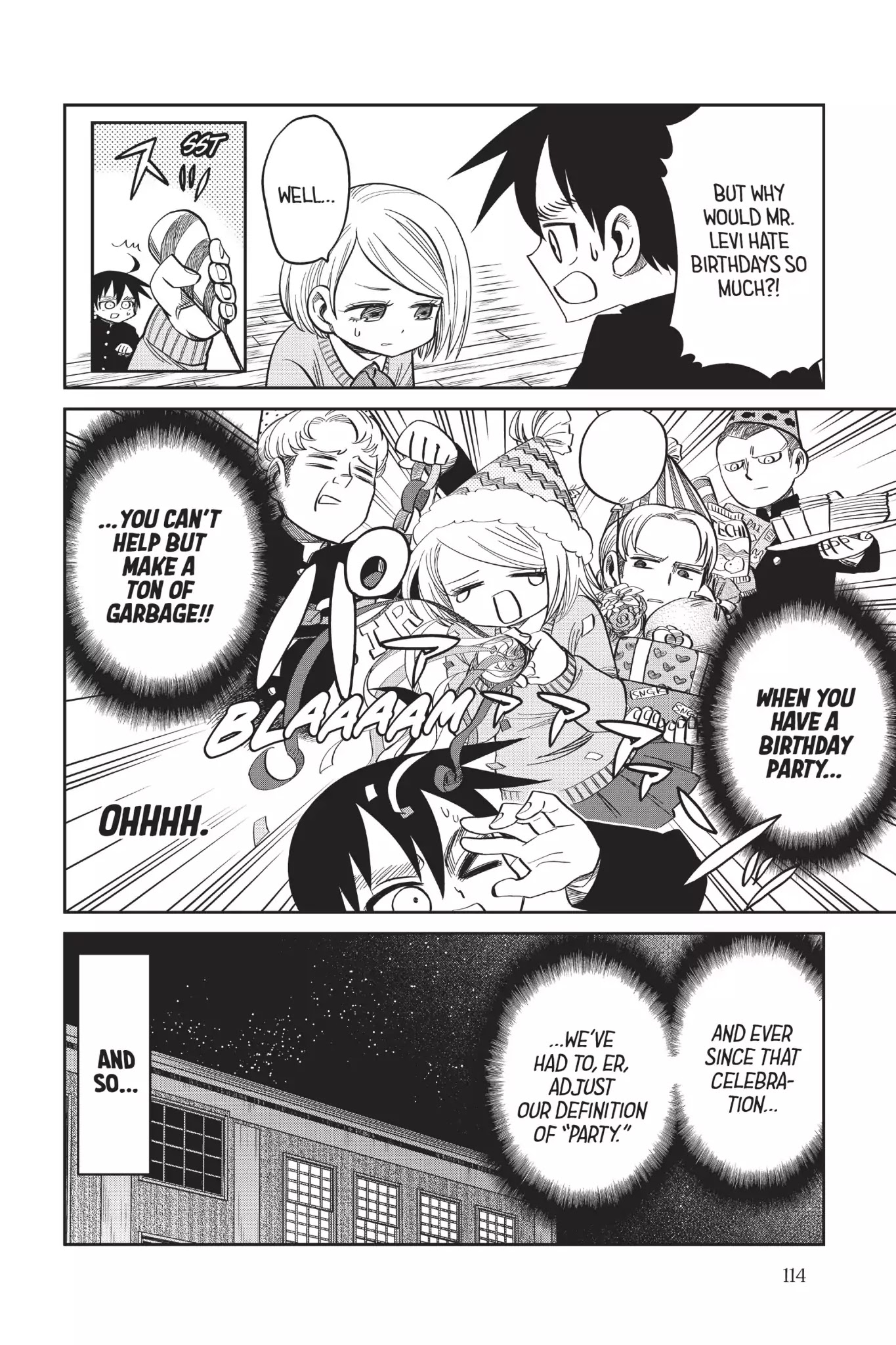 Attack on Titan: Junior High Chapter 51 page 6 - Chapter 51: Vol.4 51th Period: Only Comes Once A Year