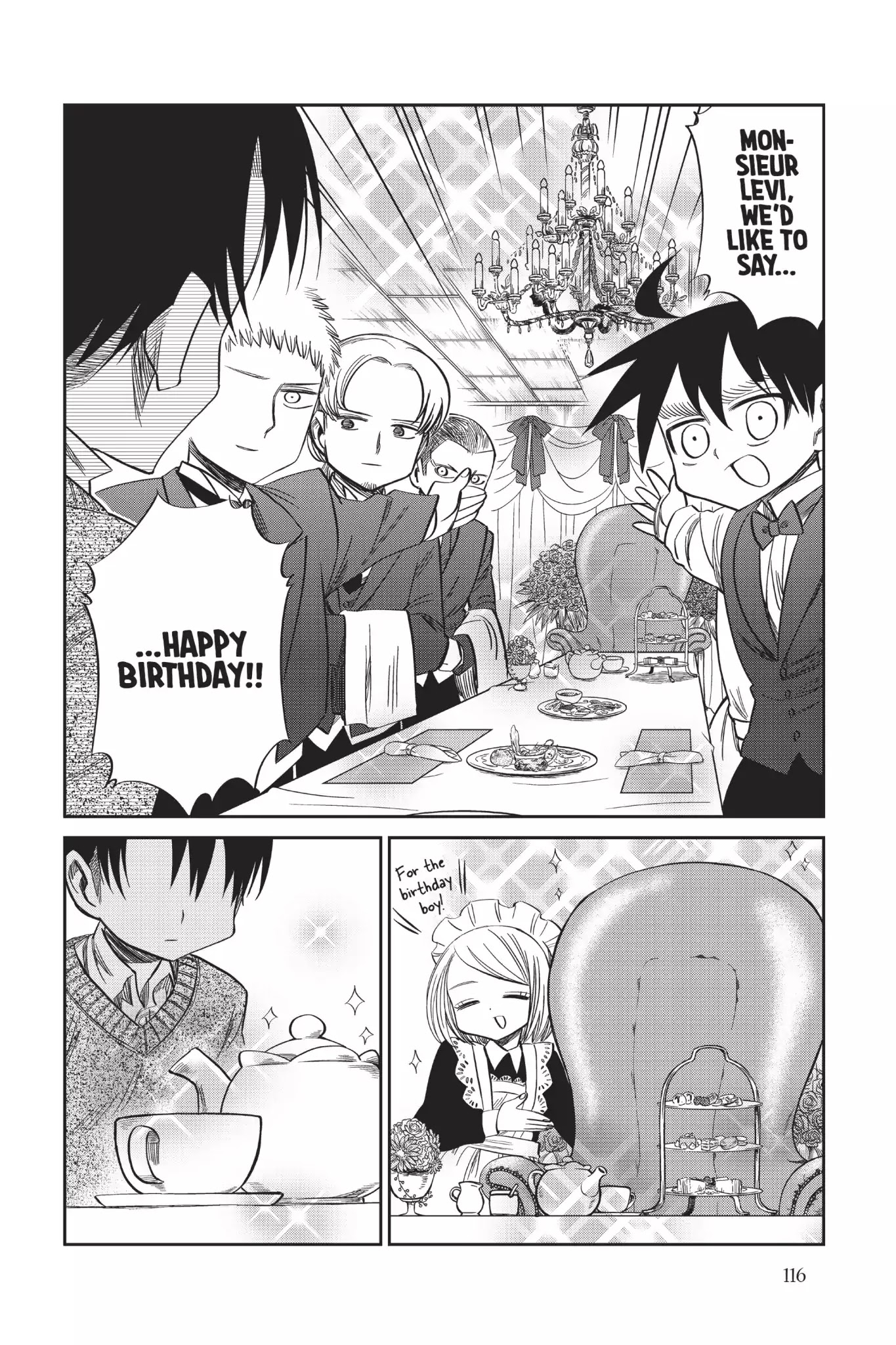 Attack on Titan: Junior High Chapter 51 page 8 - Chapter 51: Vol.4 51th Period: Only Comes Once A Year