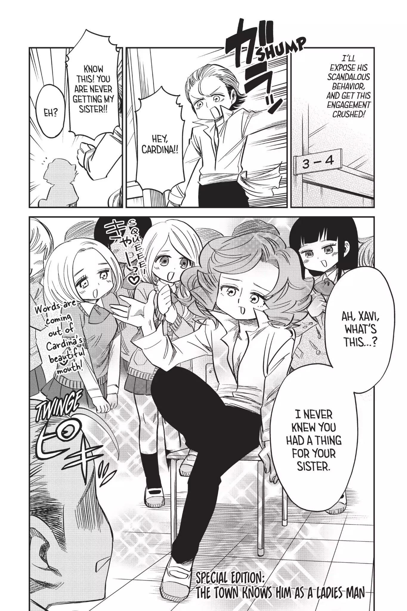 Attack on Titan: Junior High Chapter 52.5 page 2 - Vol.4 Special Edition: The Town Knows Him As A Ladies Man