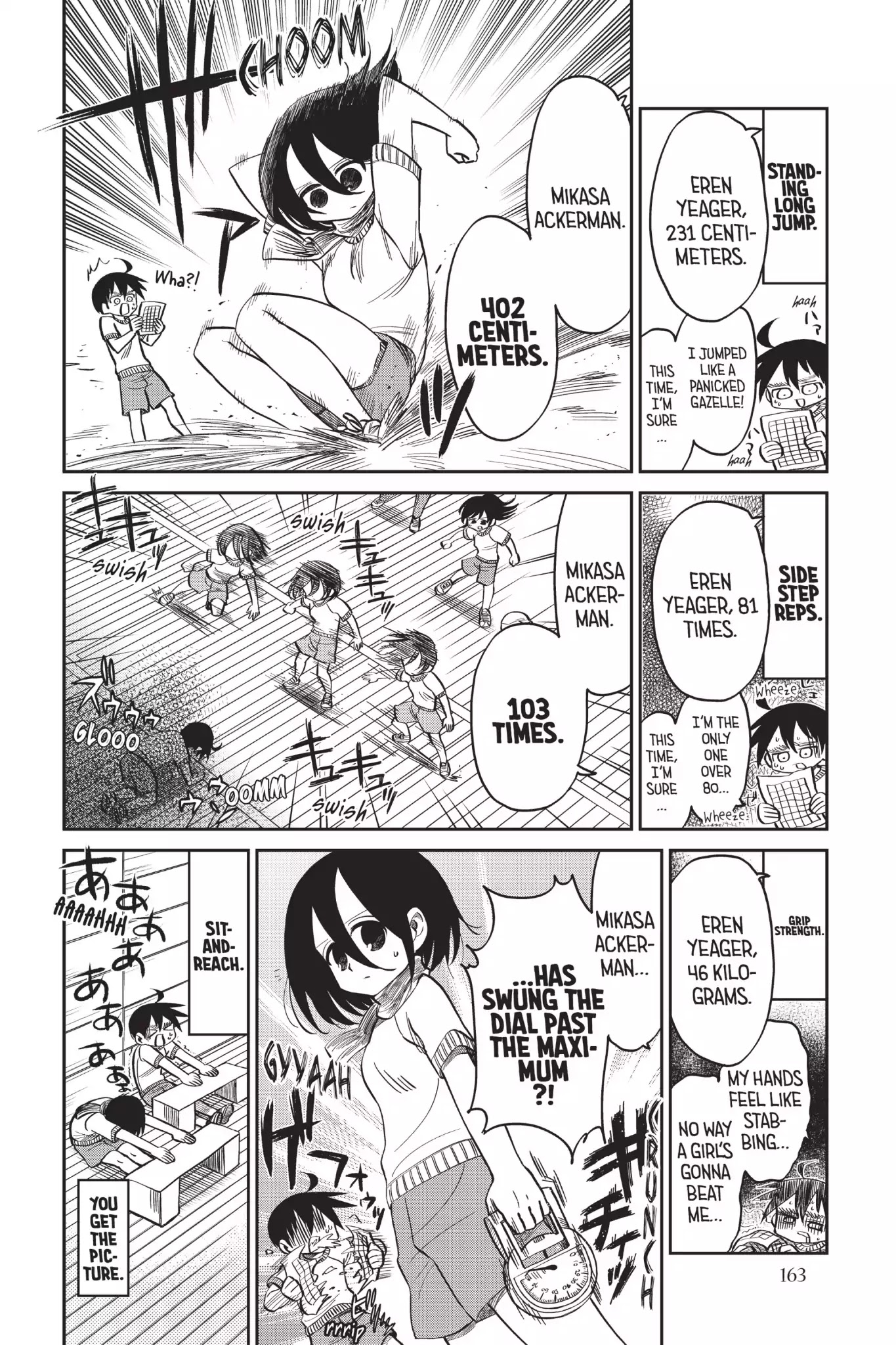 Attack on Titan: Junior High Chapter 52.6 page 4 - Vol.4 Special Episode: Sports Test Of Fear