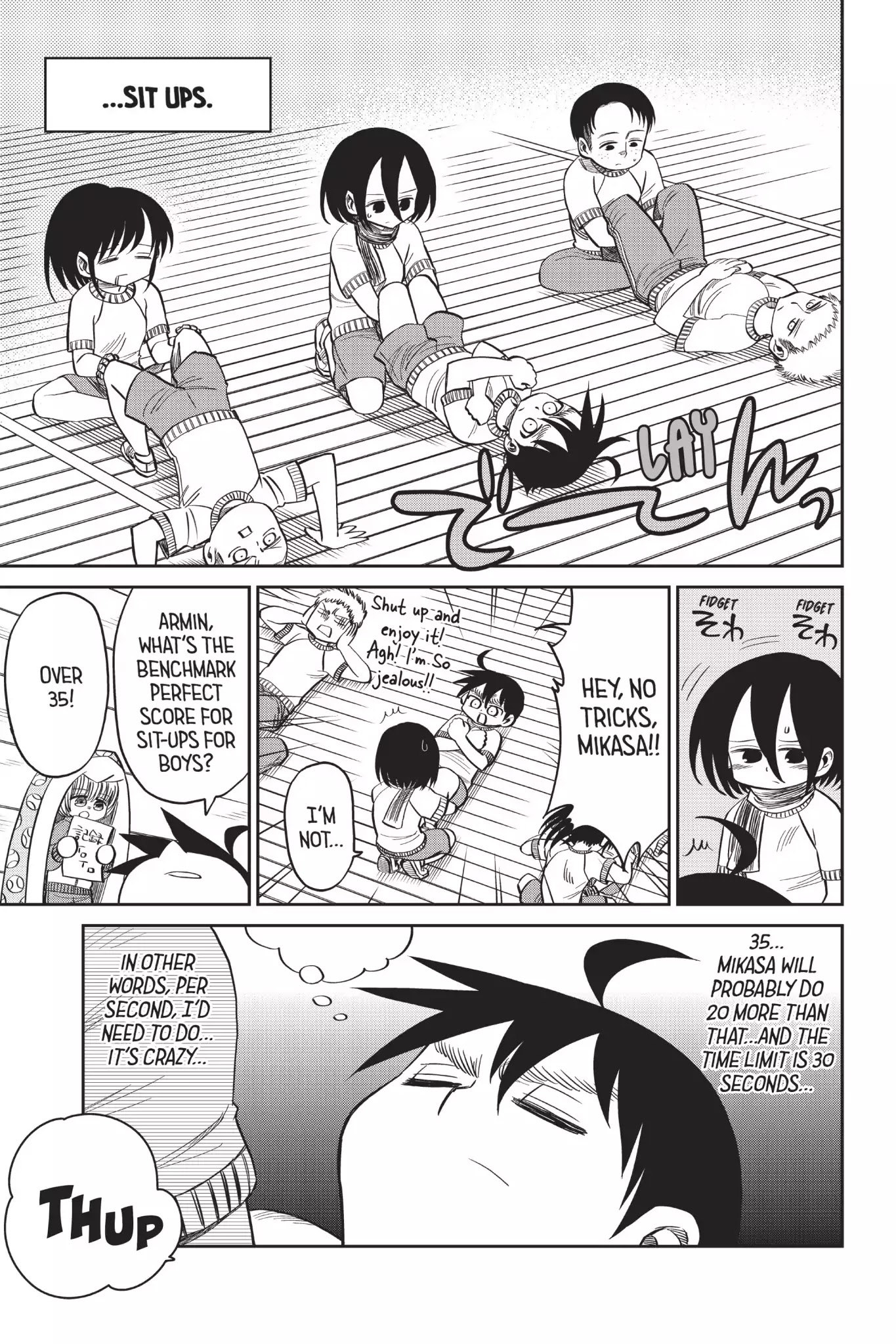 Attack on Titan: Junior High Chapter 52.6 page 7 - Vol.4 Special Episode: Sports Test Of Fear