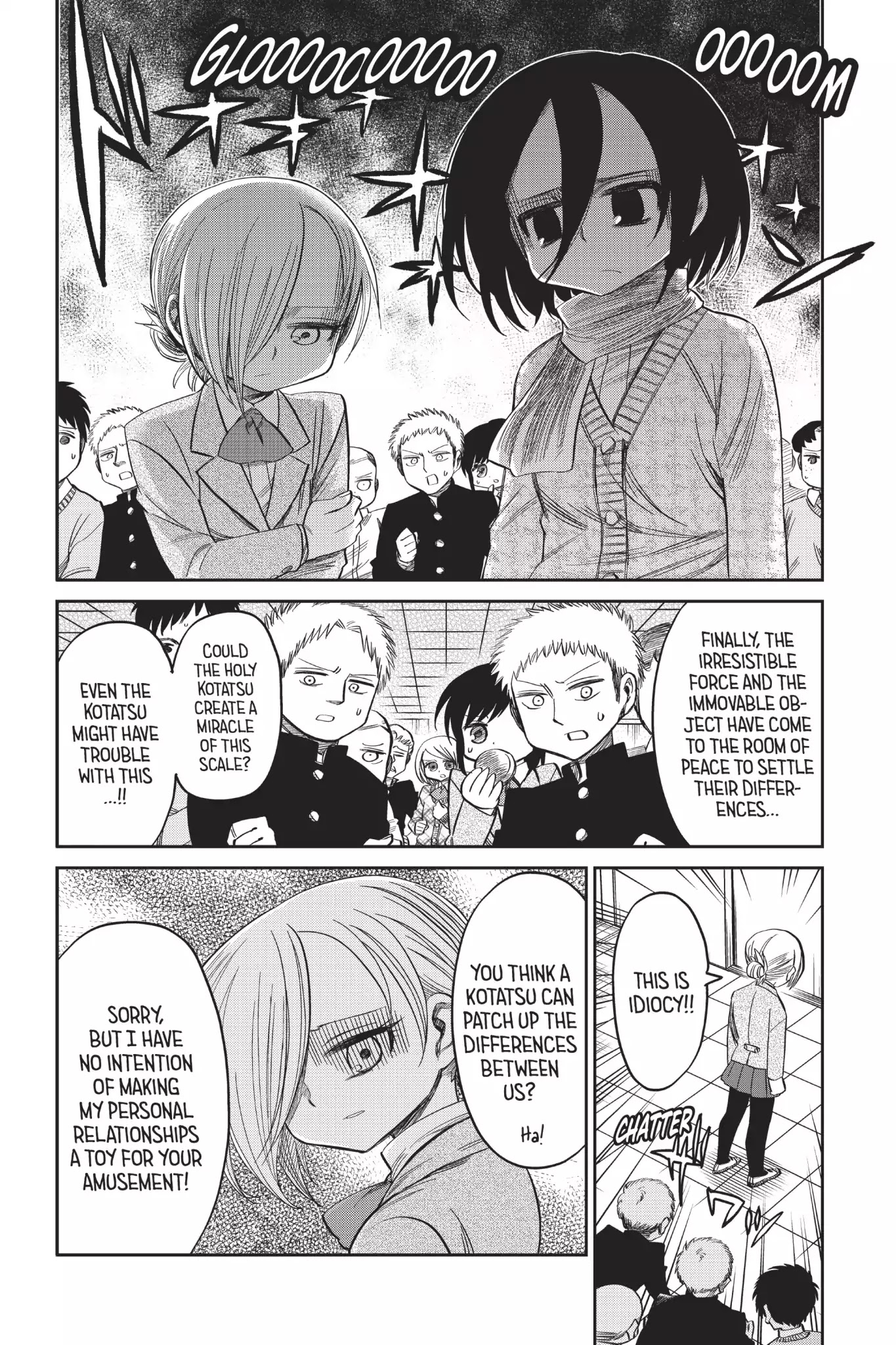 Attack on Titan: Junior High Chapter 52 page 8 - Chapter 52: Vol.4 52th Period: Kotatsu Is Peace