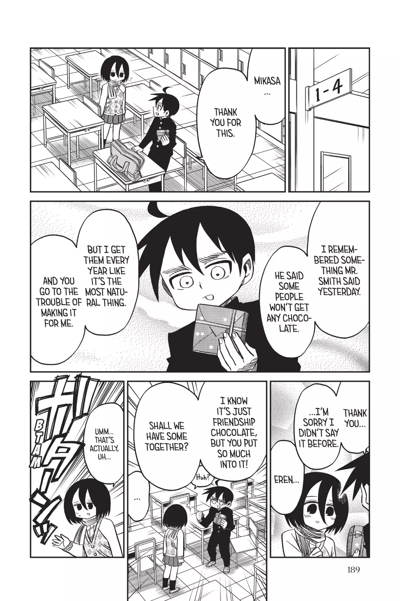 Attack on Titan: Junior High Chapter 53 page 20 - Chapter 53: Vol.4 53th Period: Valentine's Day Is War